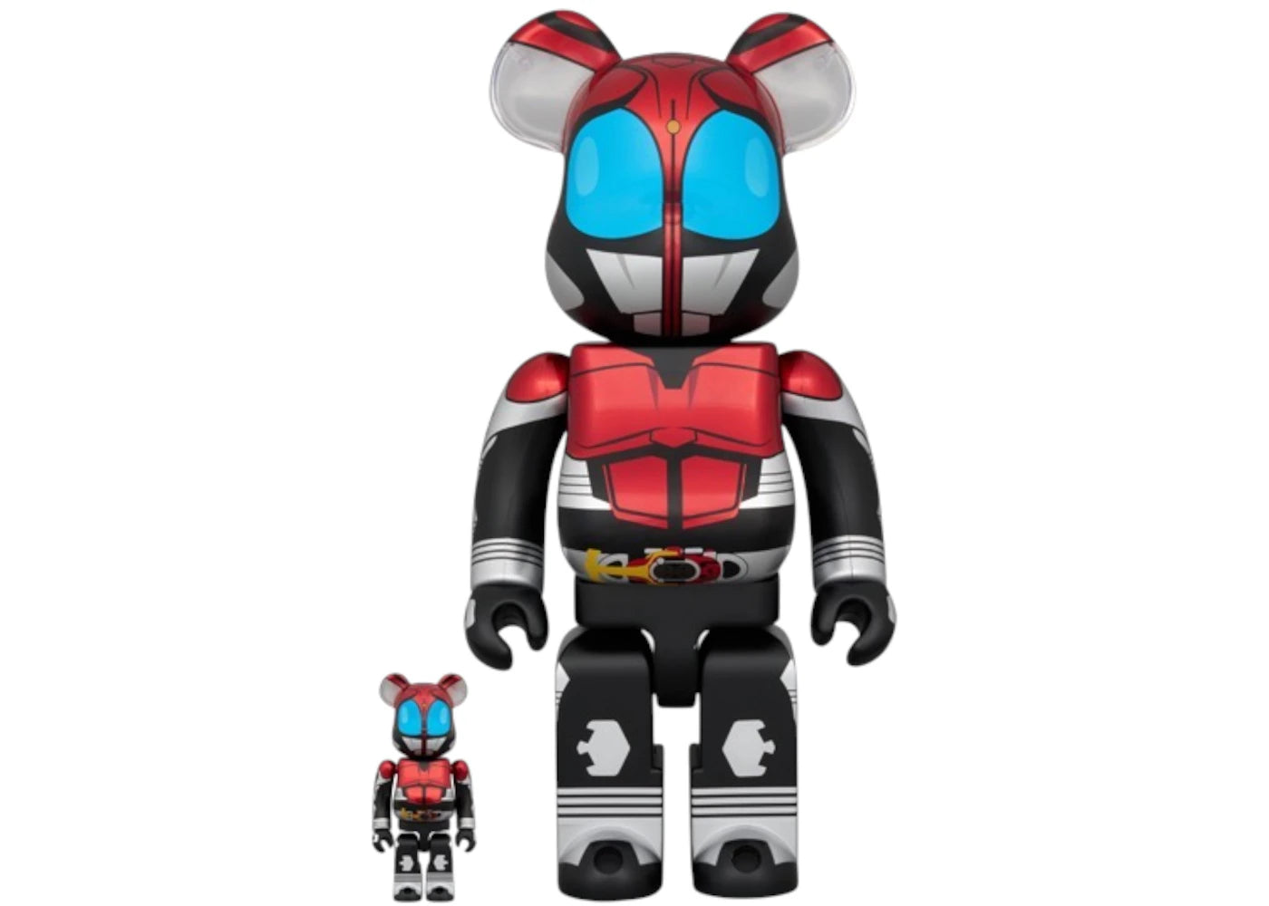 Bearbrick Kamen Rider Kabuto 100% & 400% Set-