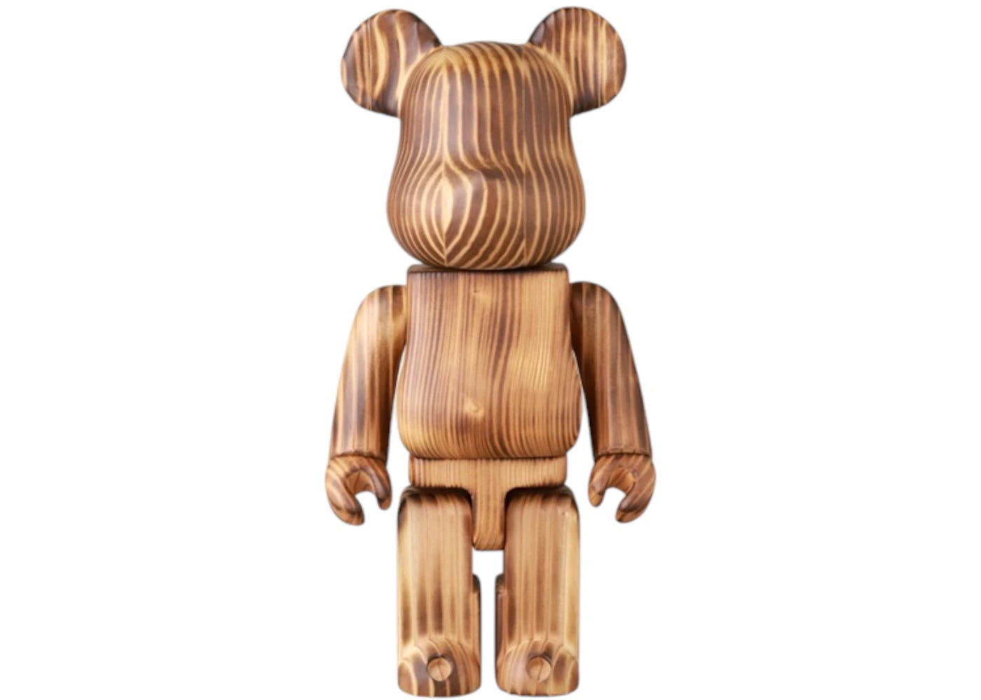 Bearbrick Karimoku Burn Wood 400%-