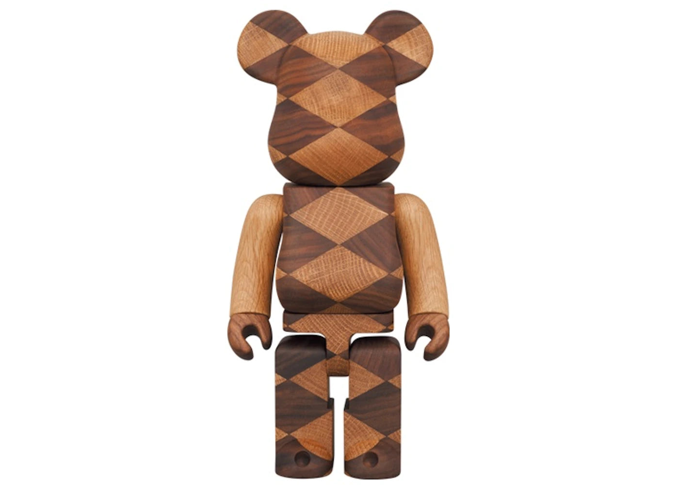 Bearbrick Karimoku Woven (2 Medicom Toy Plus Exclusive) 400%-