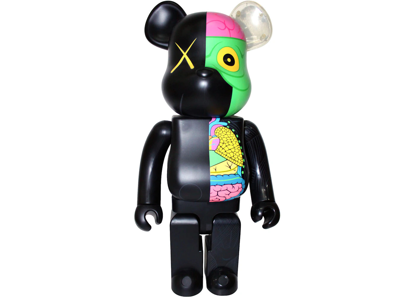 Bearbrick Kaws Dissected 1000%-Black