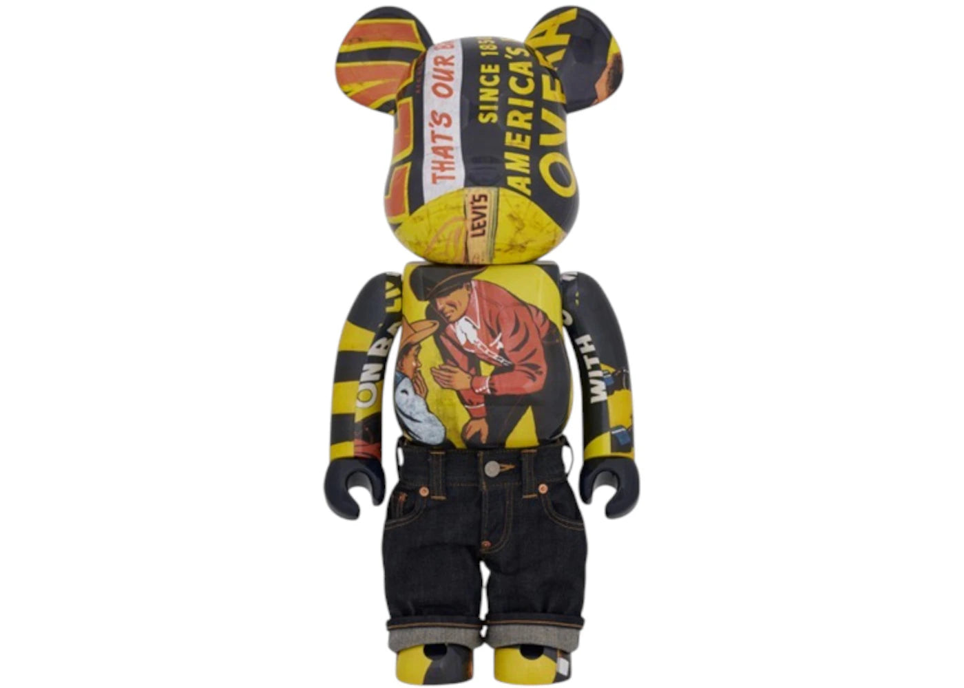 Bearbrick Levi's Banner 1000%-