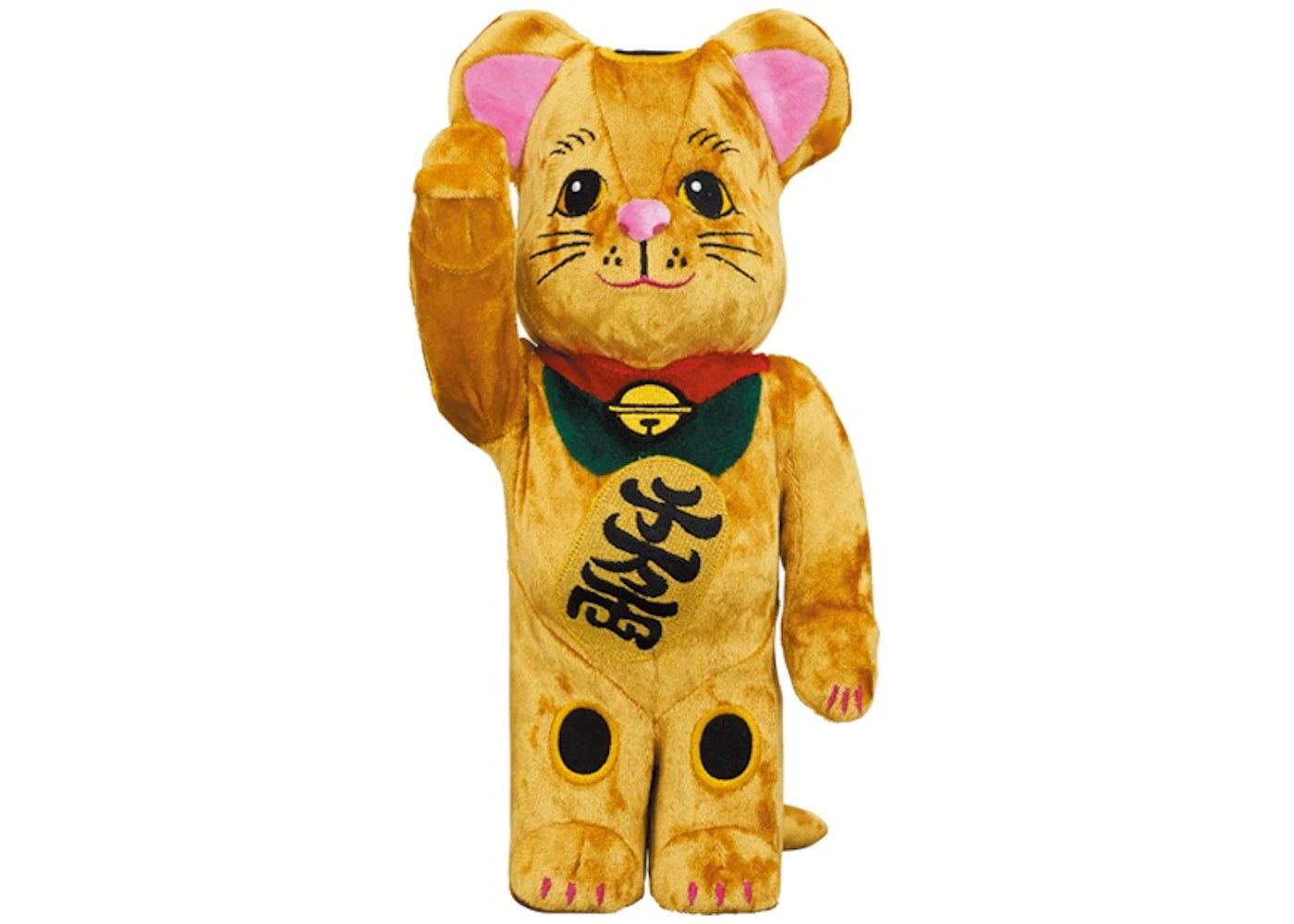 Bearbrick Lucky Cat Gold Costume Edition 400%-