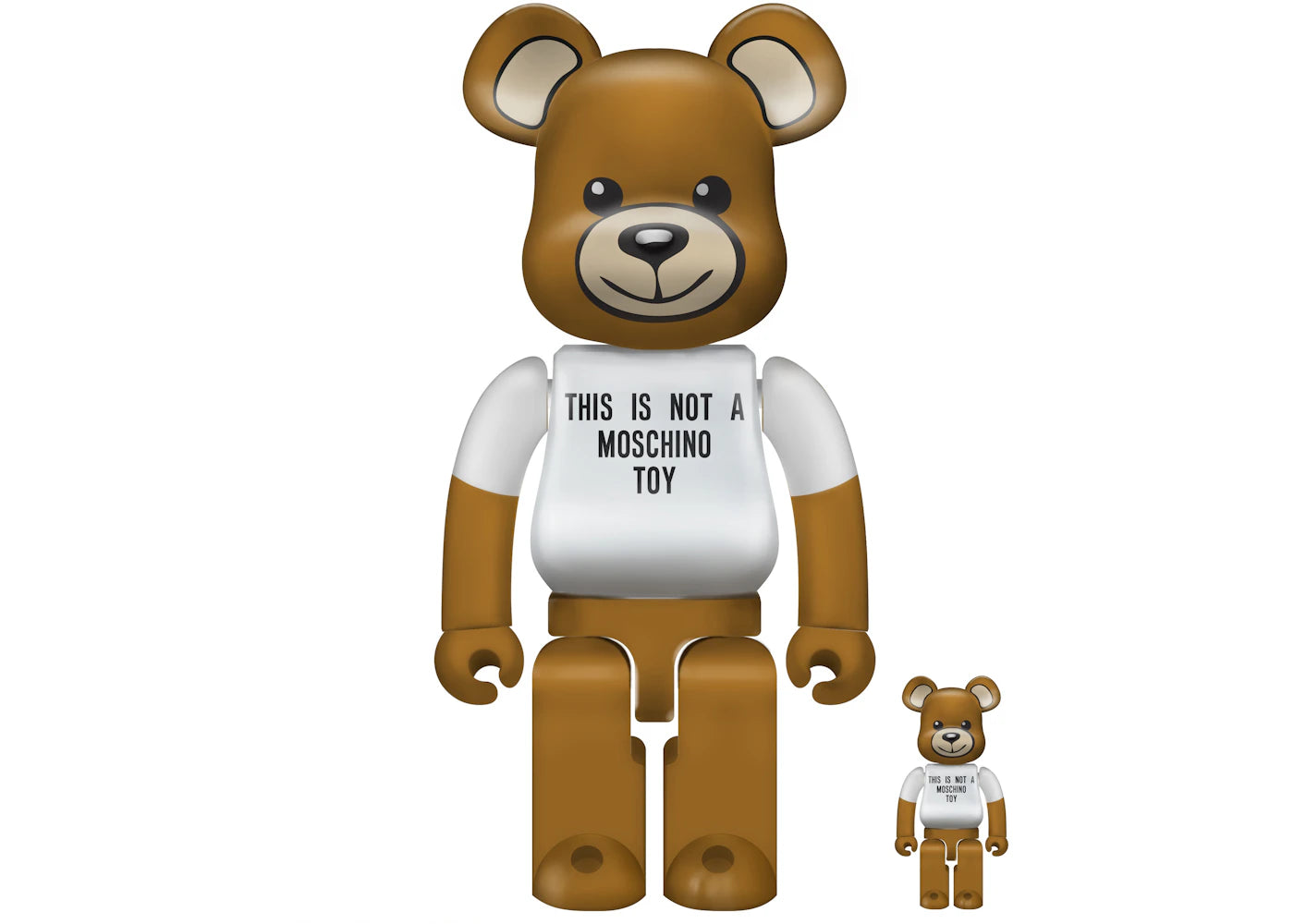 Bearbrick Macau 2020 Moschino 100% & 400% Set-