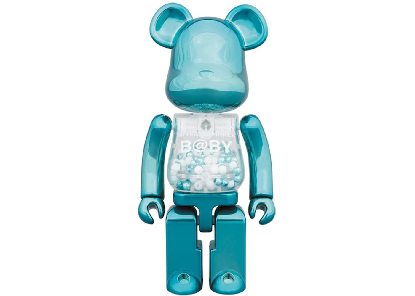 Bearbrick Medicom Super Alloyed My First Bearbrick Baby Turquoise 200%-Blue