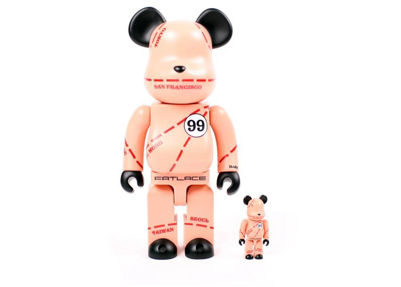 Bearbrick x ILLEST 100% & 400% Set-