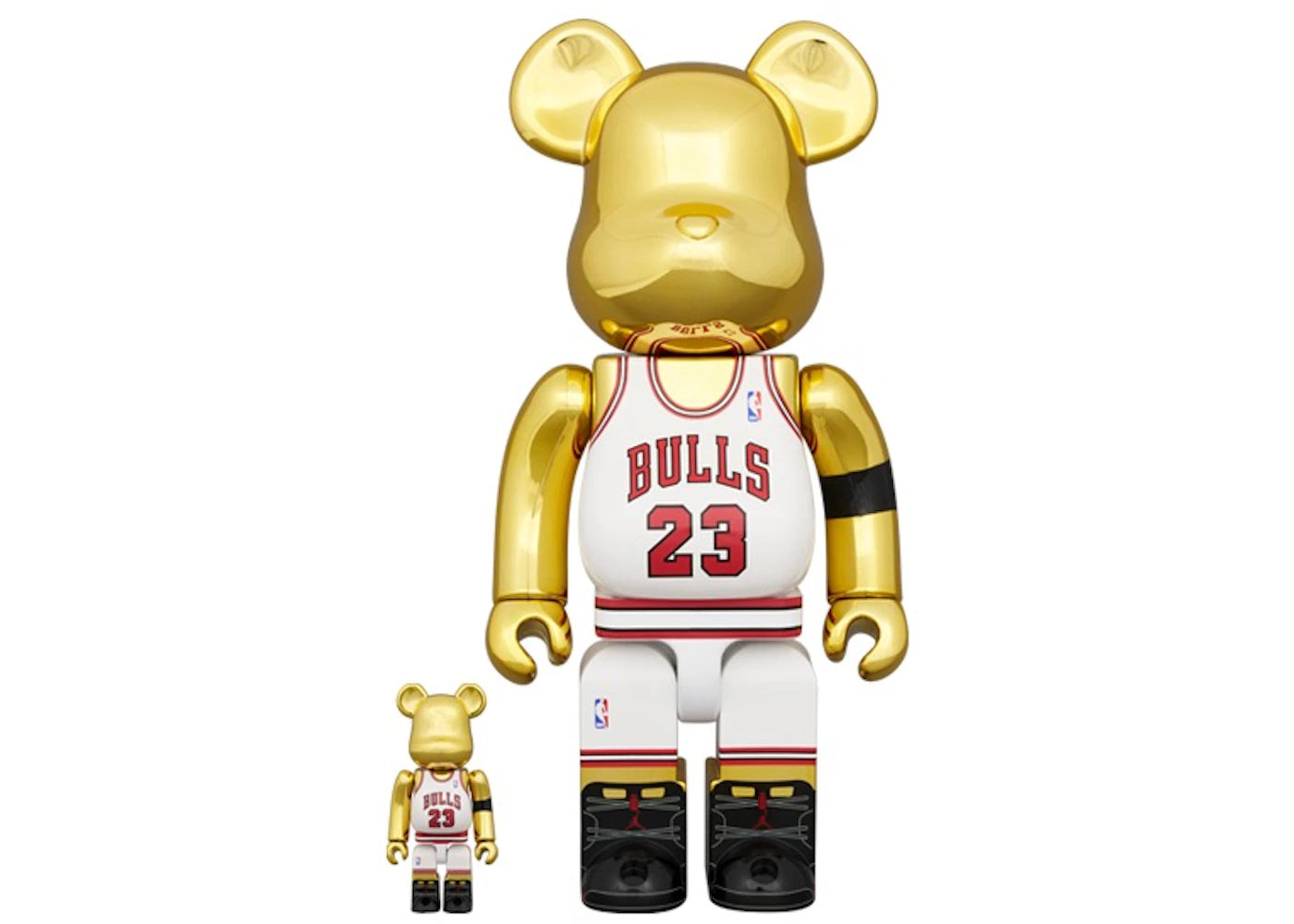 Bearbrick Michael Jordan 1991 World Champion 100% & 400% Set-