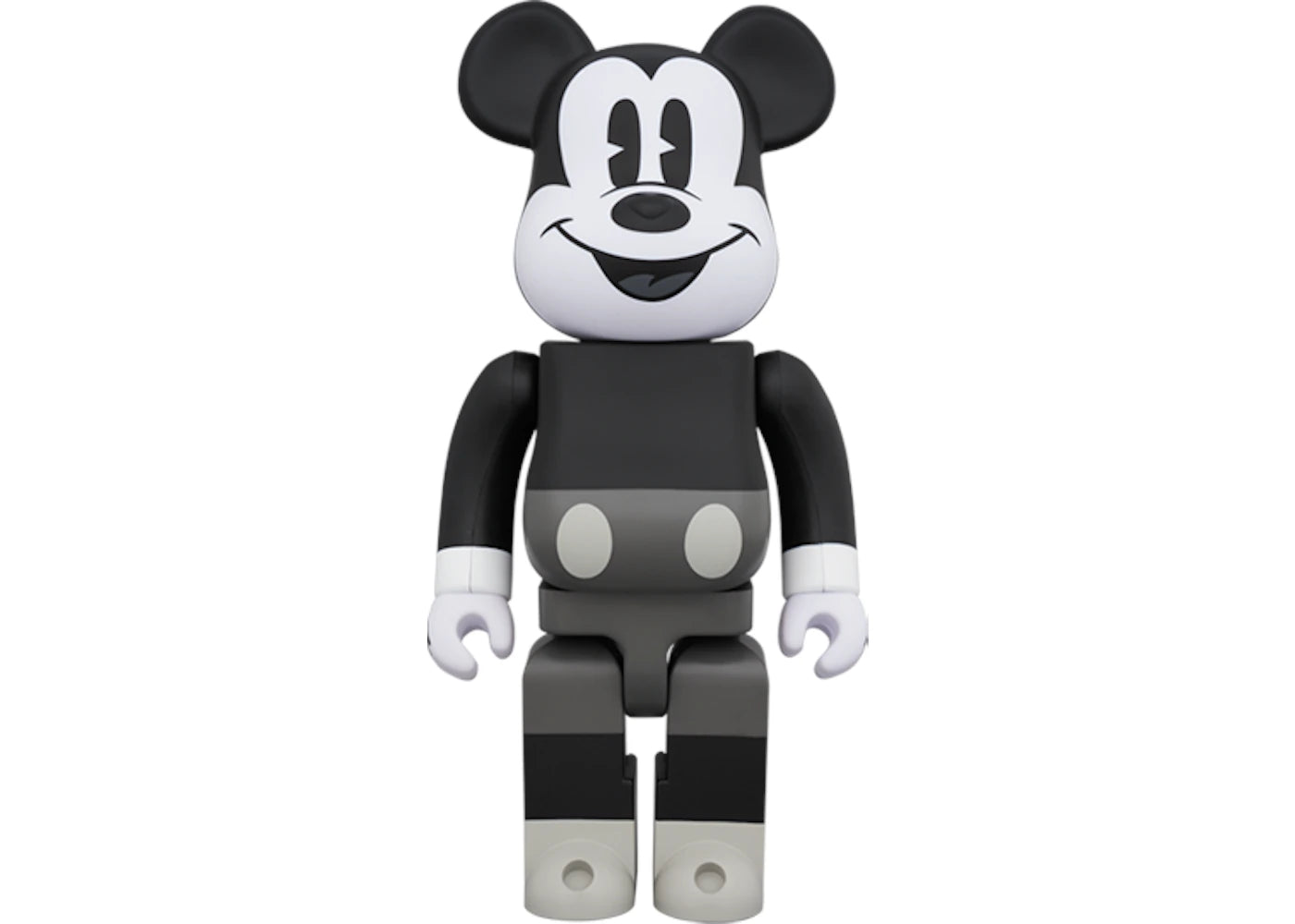 Bearbrick Mickey Mouse (B&W Ver.) 400%-Black