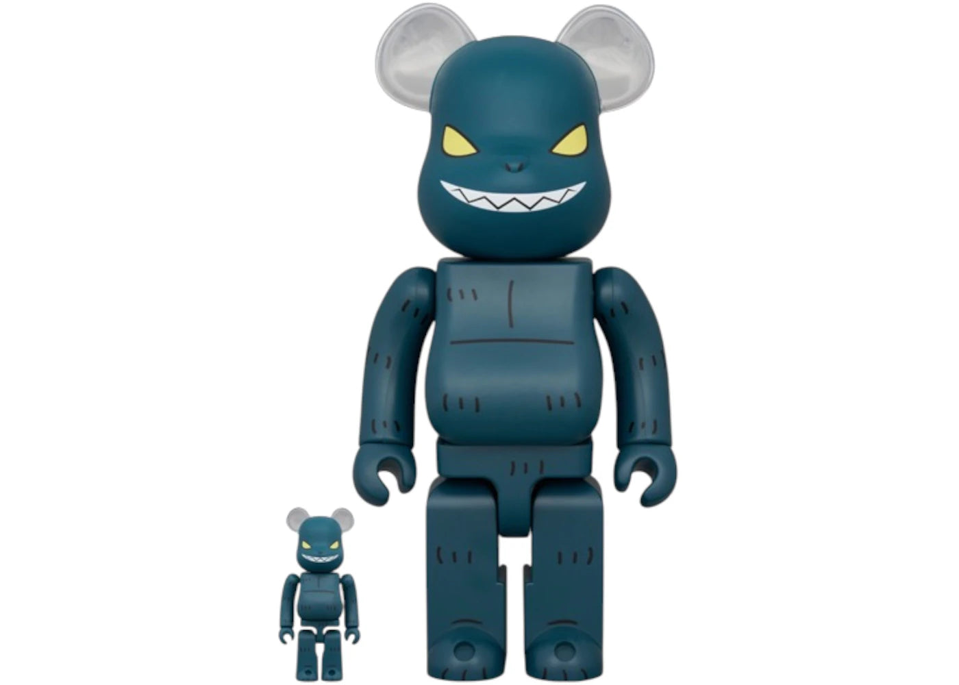 Bearbrick Monster Shirimarudasi 100% &amp; 400% Set-