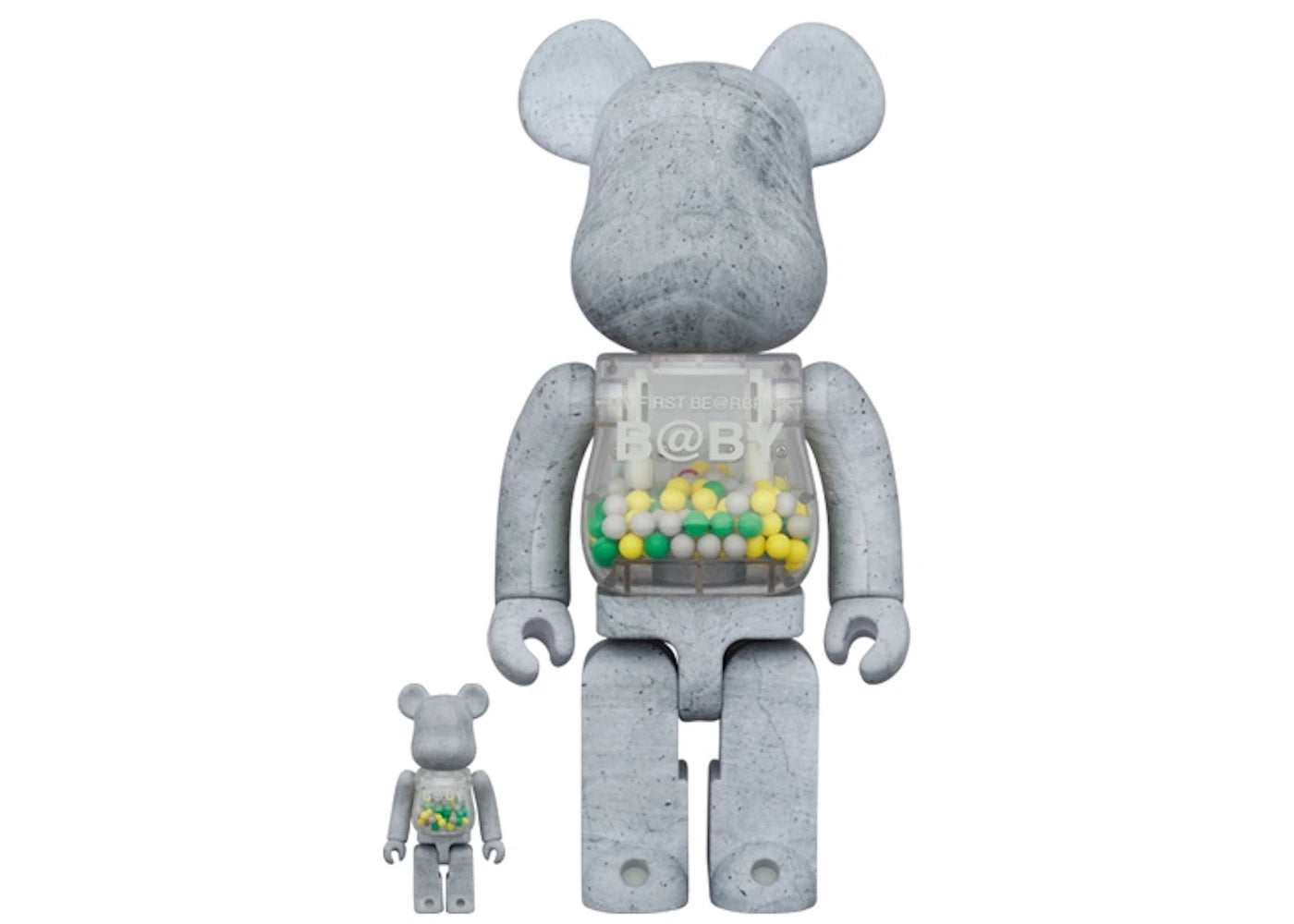 Bearbrick My First BaBy “Concrete” 100% & 400% Set-