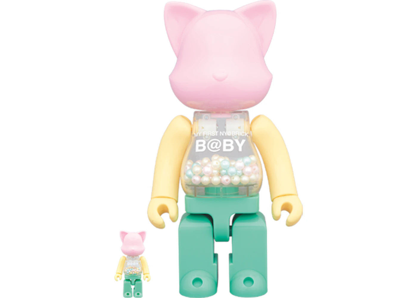 Bearbrick My First Nyabrick Baby 100% & 400% Set-