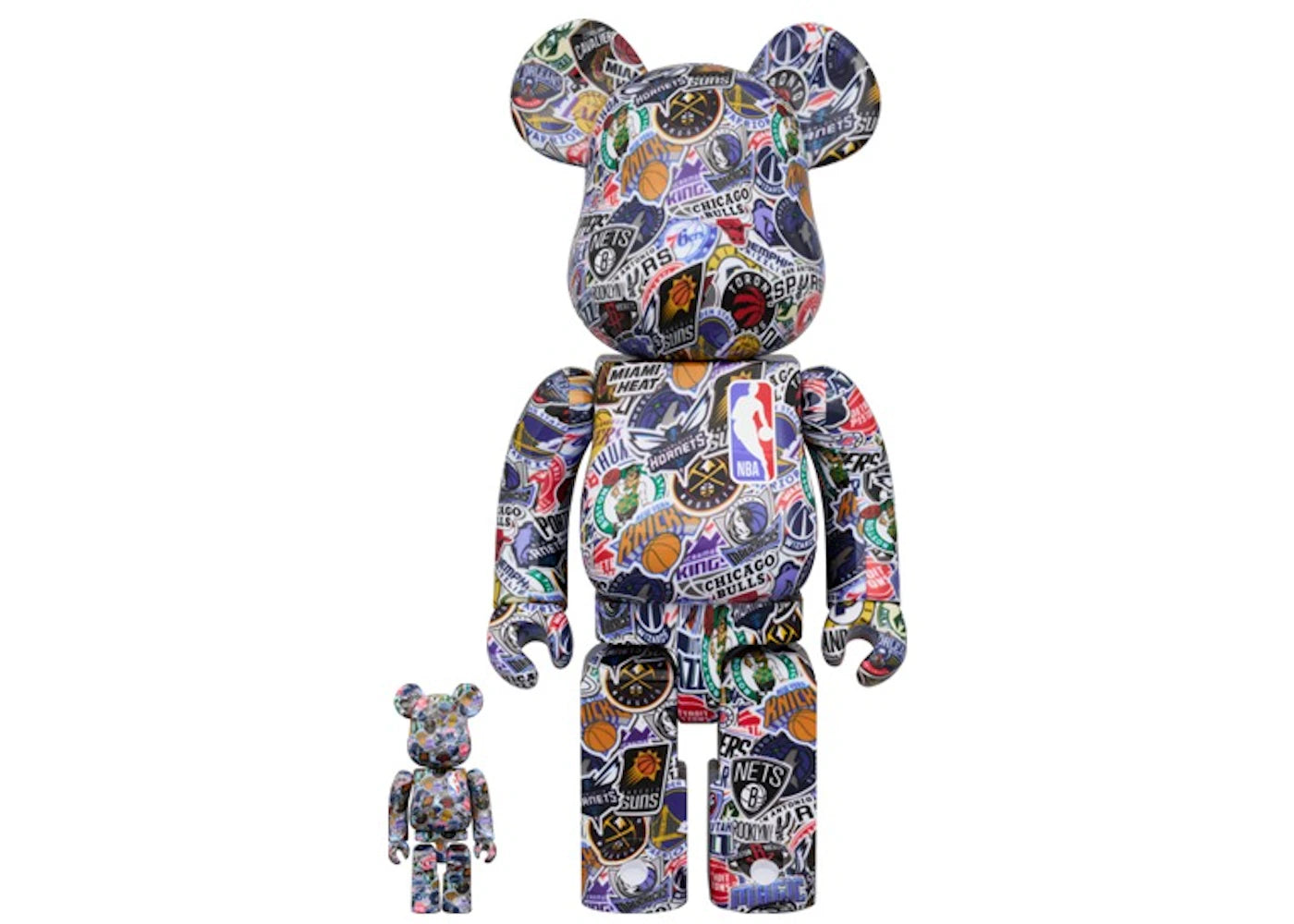 Bearbrick NBA 100% &amp; 400% Set
