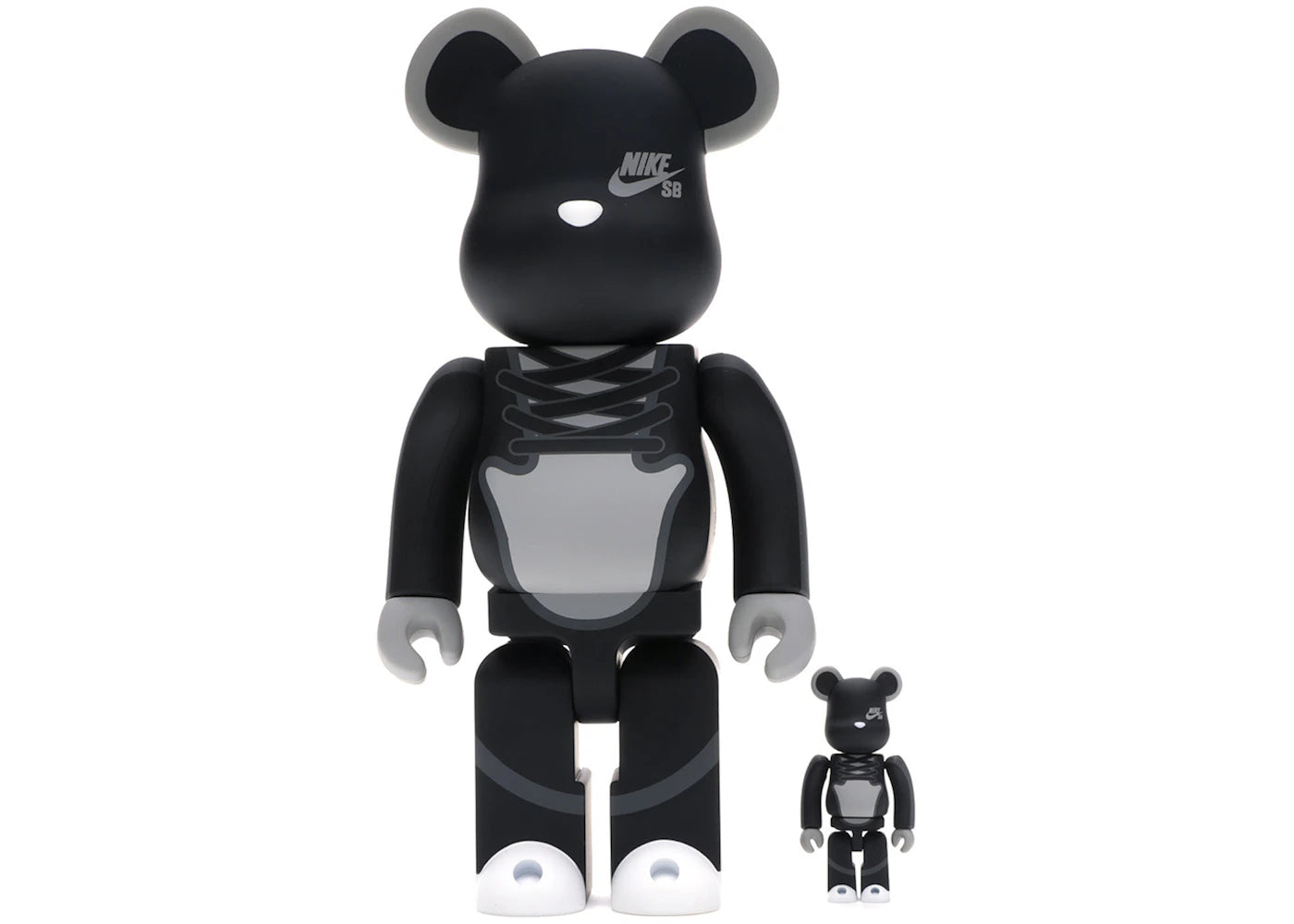 Bearbrick Nike SB 100% & 400% Set-Black