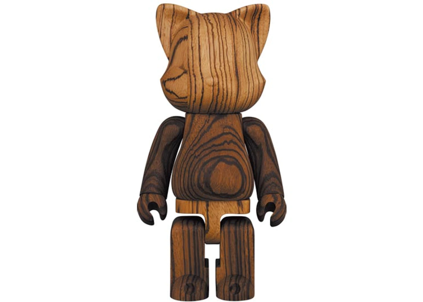 Bearbrick Nyabrick Karimoku Zebra 400%-Wood