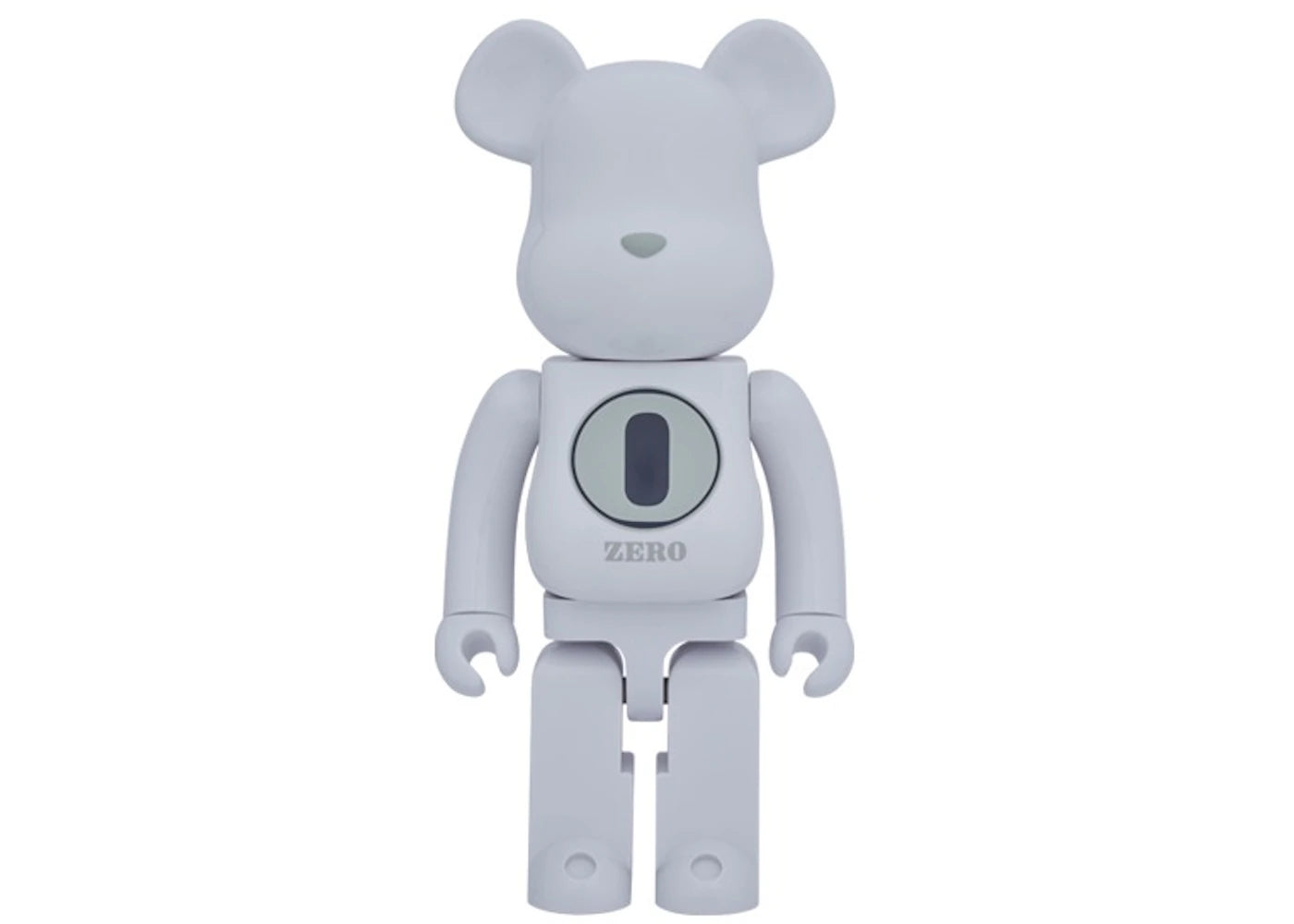 Bearbrick ROBERT INDIANA x fragmentdesign 1000%-White/Black
