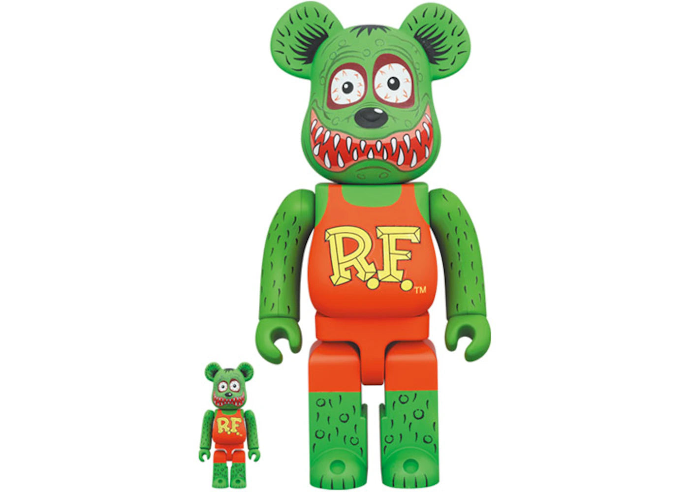 Bearbrick Rat Fink 100% & 400% Set-