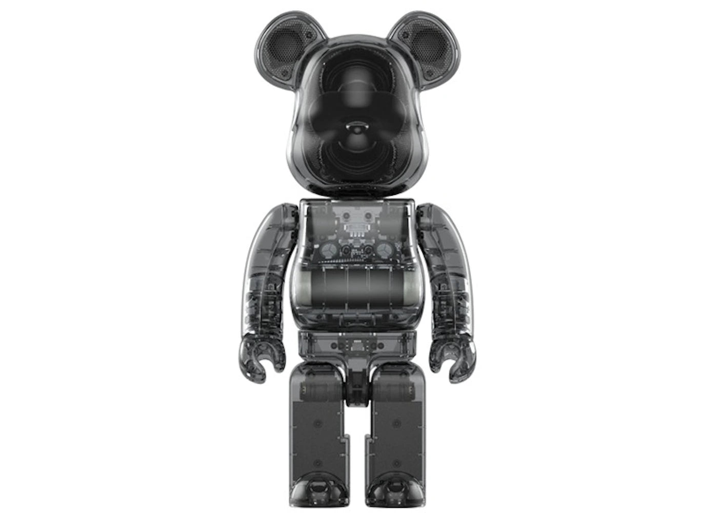 Bearbrick Rinaro Audio 400% Portable Speaker-Smoke