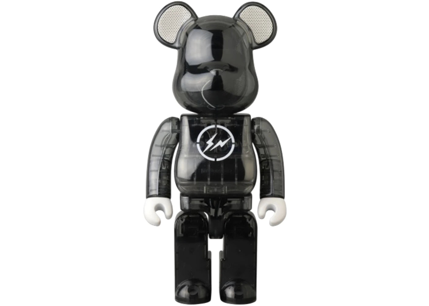 Bearbrick Rinaro Fragment Audio Portable Bluetooth Speaker 400% Black
