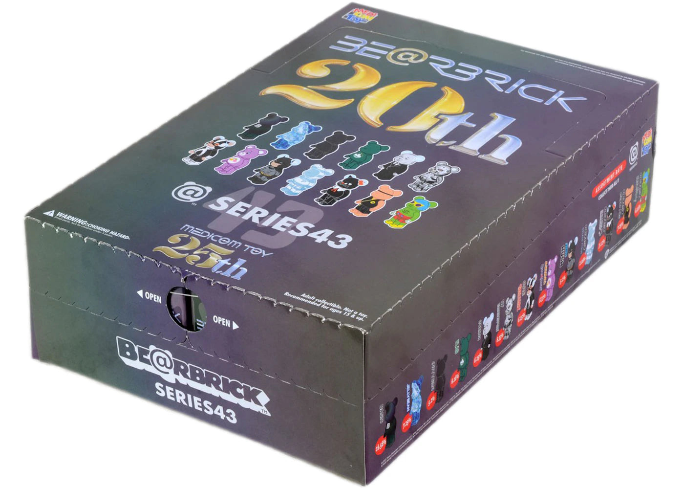 Bearbrick Series 43 Sealed Case 100% (24 Blind Boxes)-