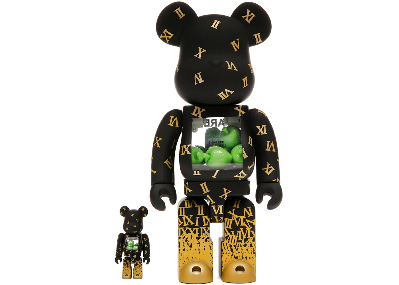 Bearbrick Shareef 3 100% & 400% Set-