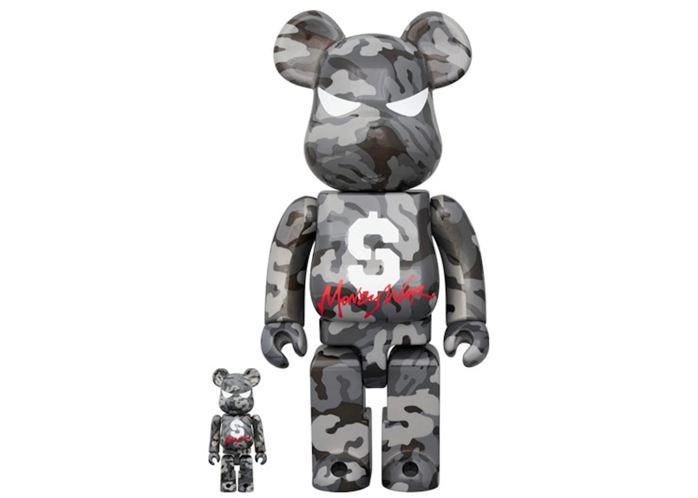 Bearbrick Shoumethemoneyxx 100% & 400% Set-