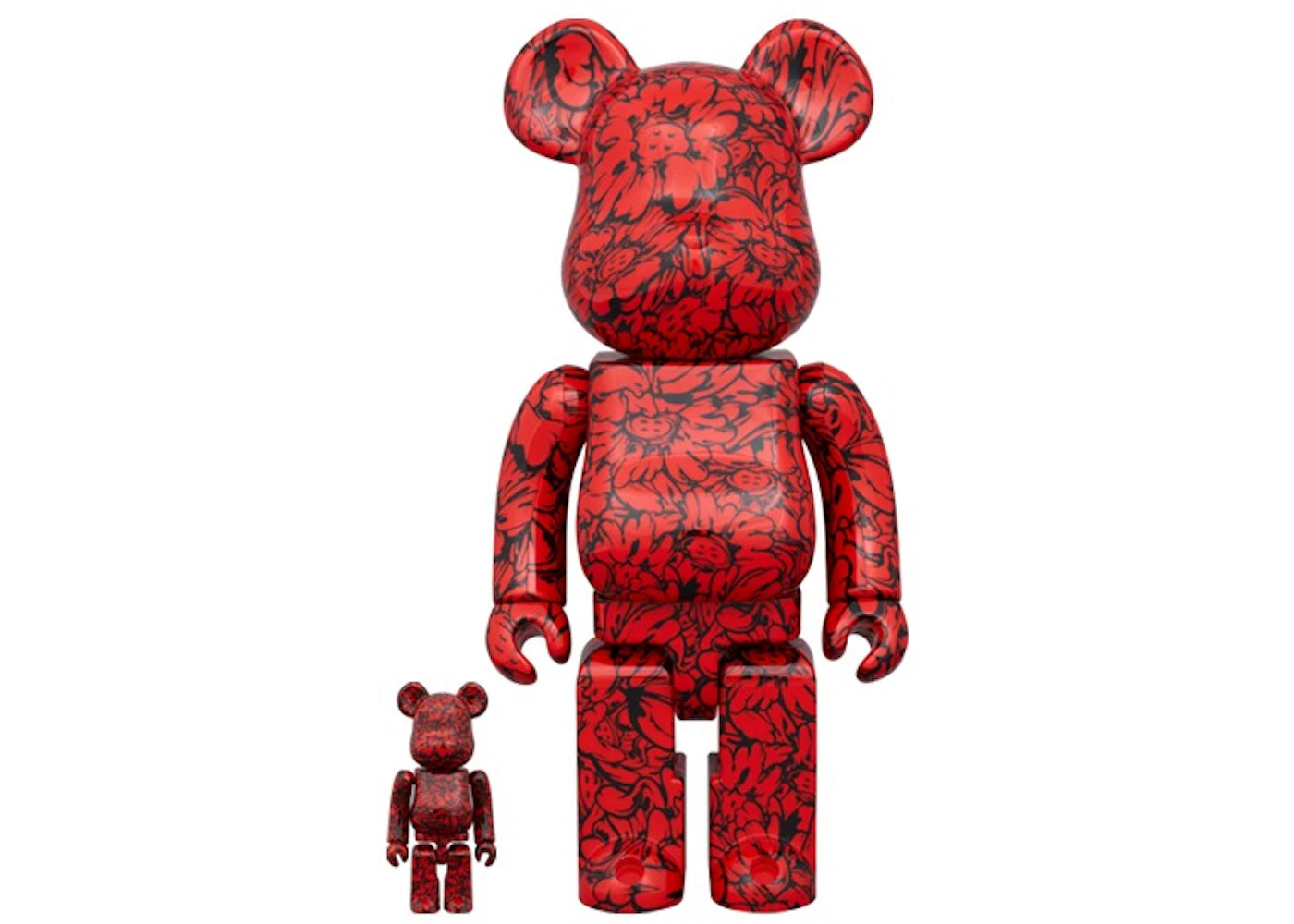 Bearbrick Shun Sudo "Mr.Scarlet" 100% & 400% Set-