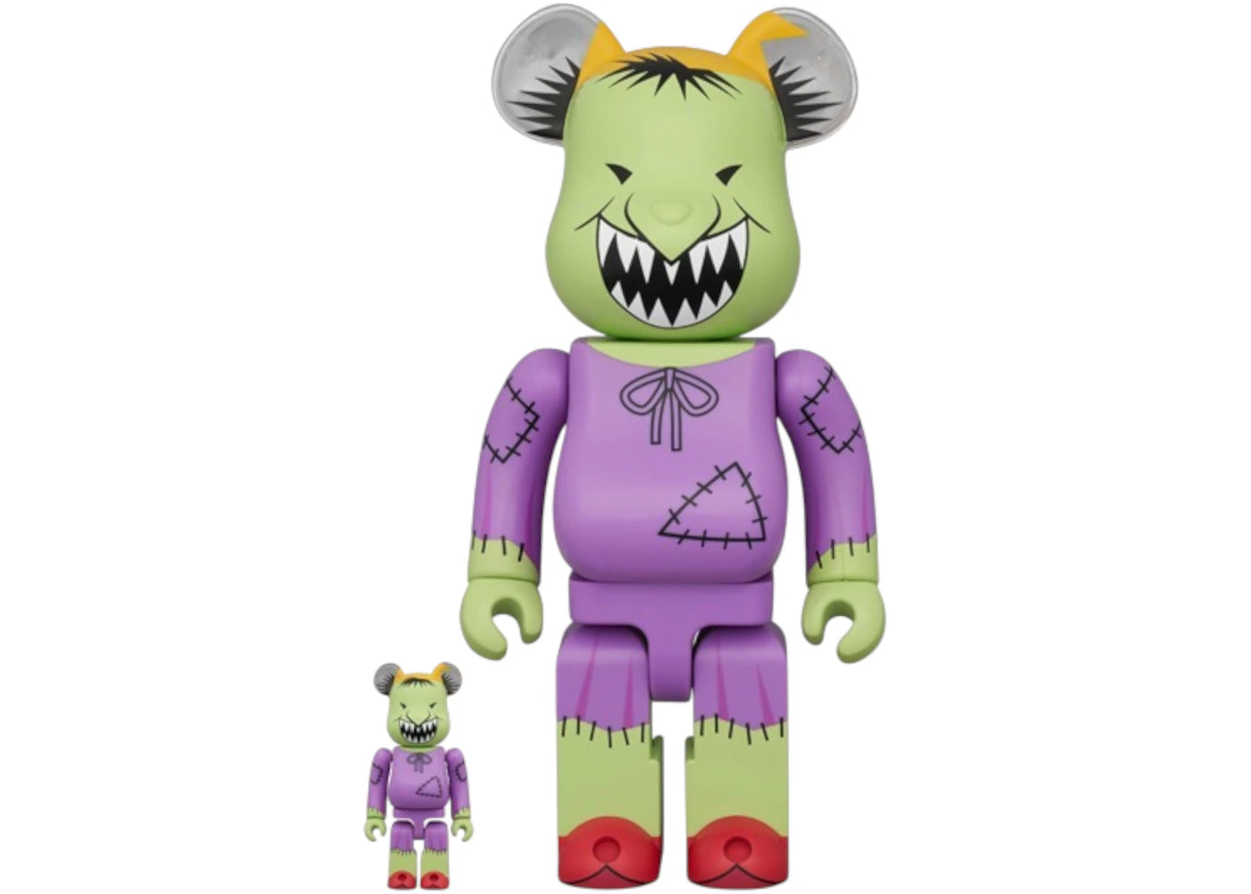 Bearbrick Unnamed Monster 100% & 400% Set-