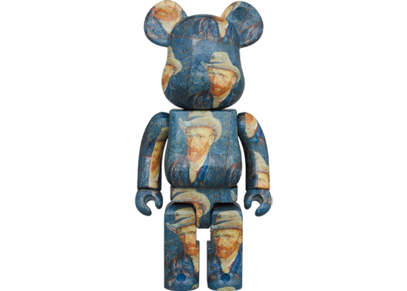 Bearbrick Van Gogh Museum Self Portrait 1000%-