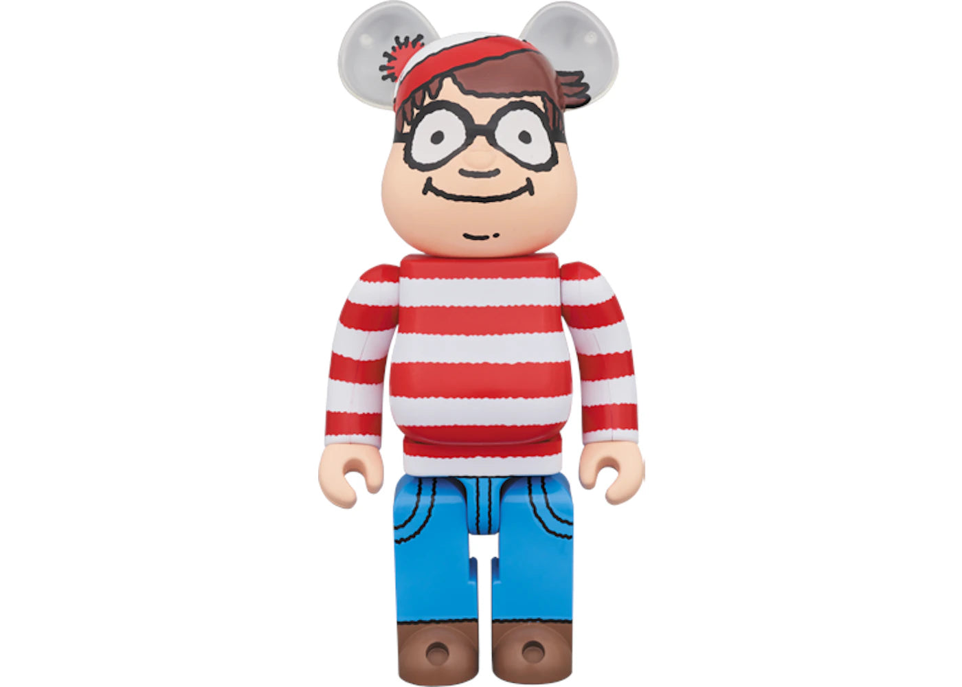 Bearbrick Wally 400%-Red/White