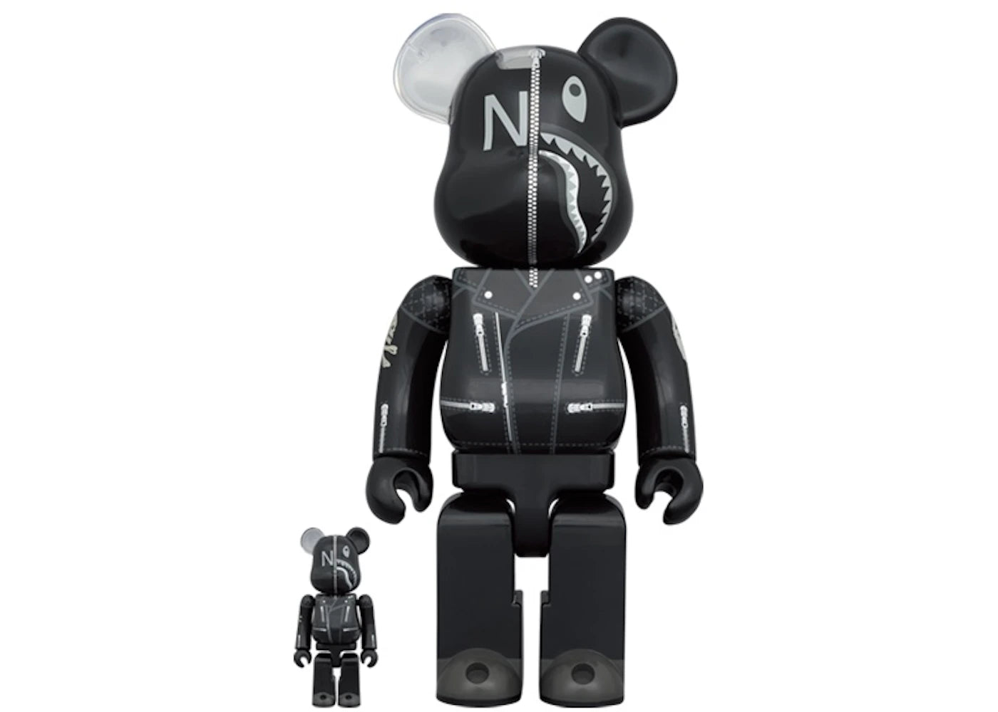 Bearbrick x A Bathing Ape x Neighborhood 100% & 400% Set-
