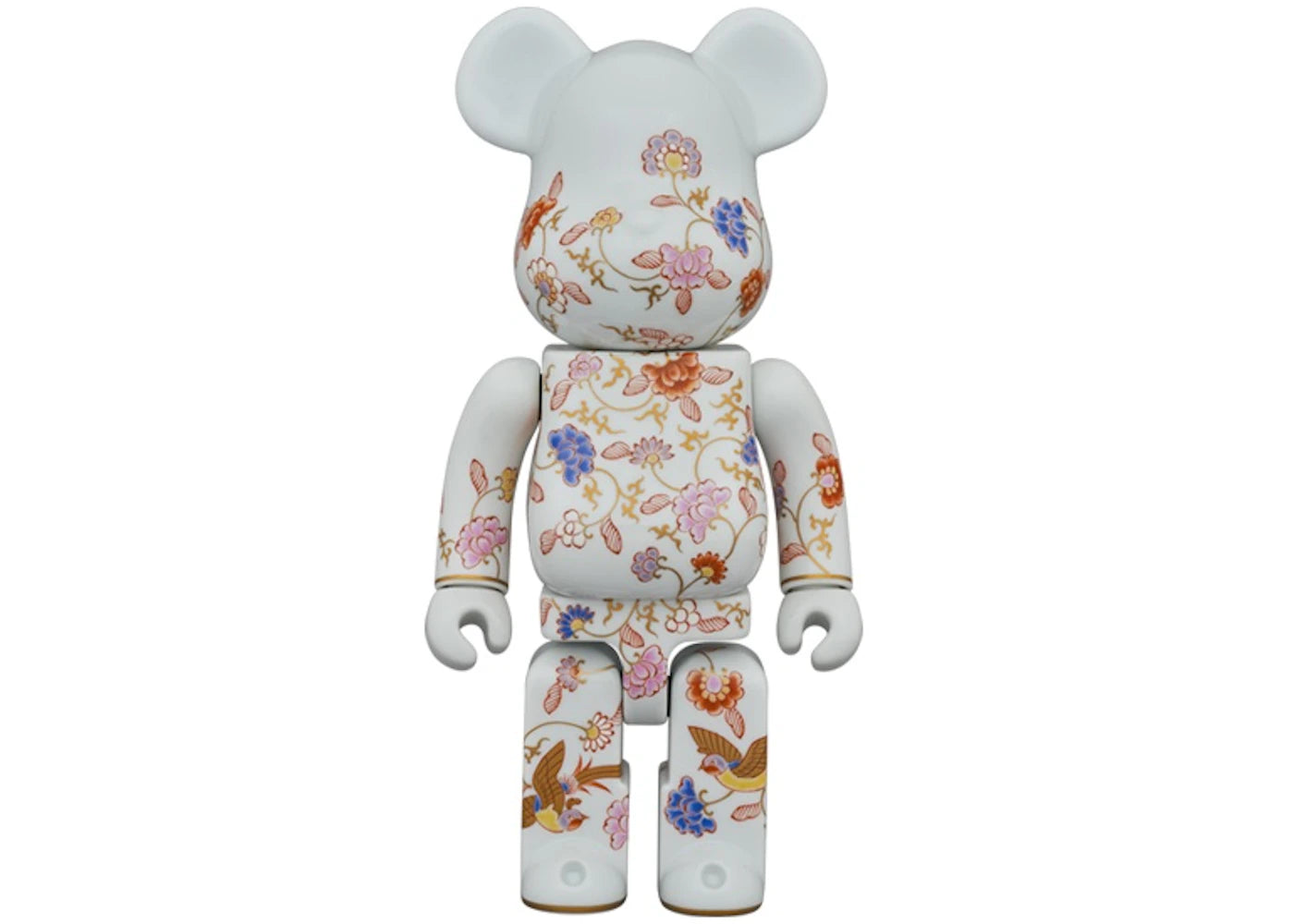 Bearbrick x Arita Flower and Bird Pattern 400%-