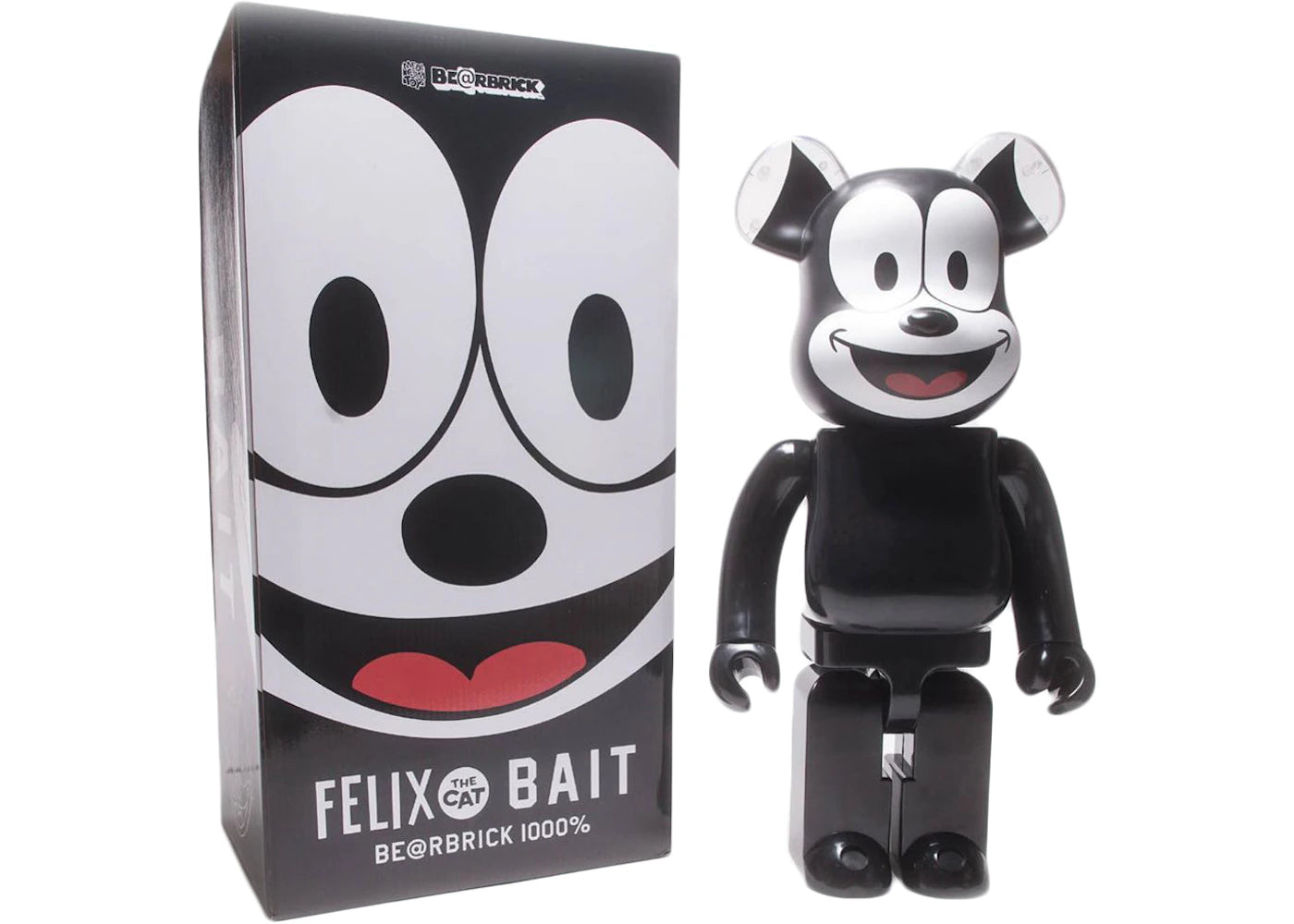 Bearbrick x BAIT x Medicom x Felix the Cat 1000%-