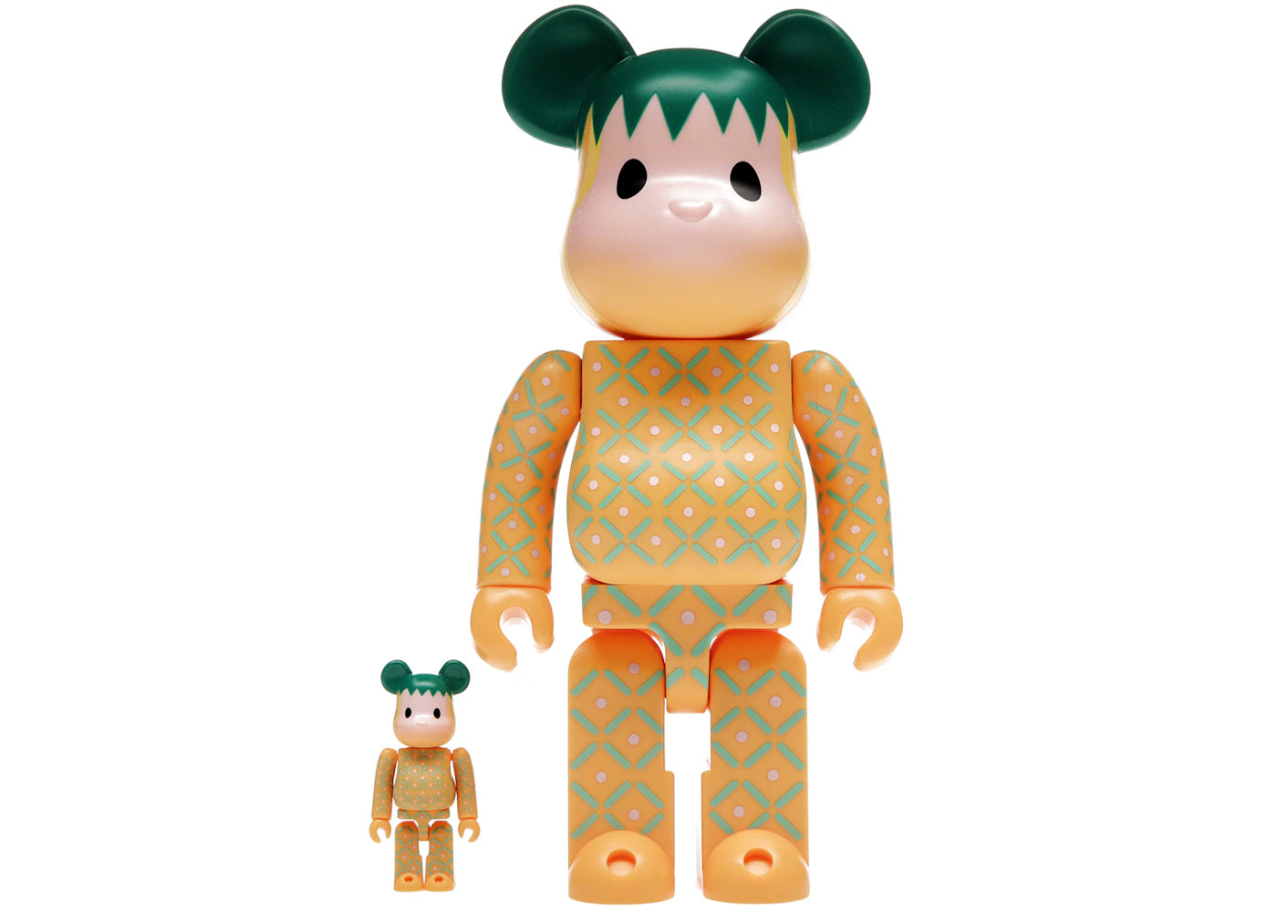 Bearbrick x CLOT Summer Fruits Pink Pineapple 100% & 400% Set-