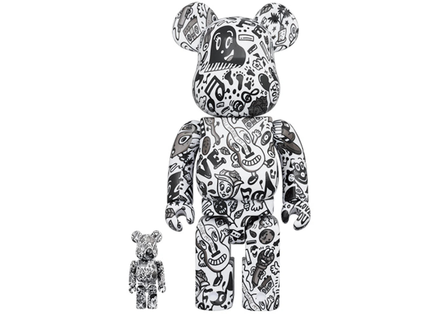 Bearbrick x Chocomoo 100% & 400% Set-