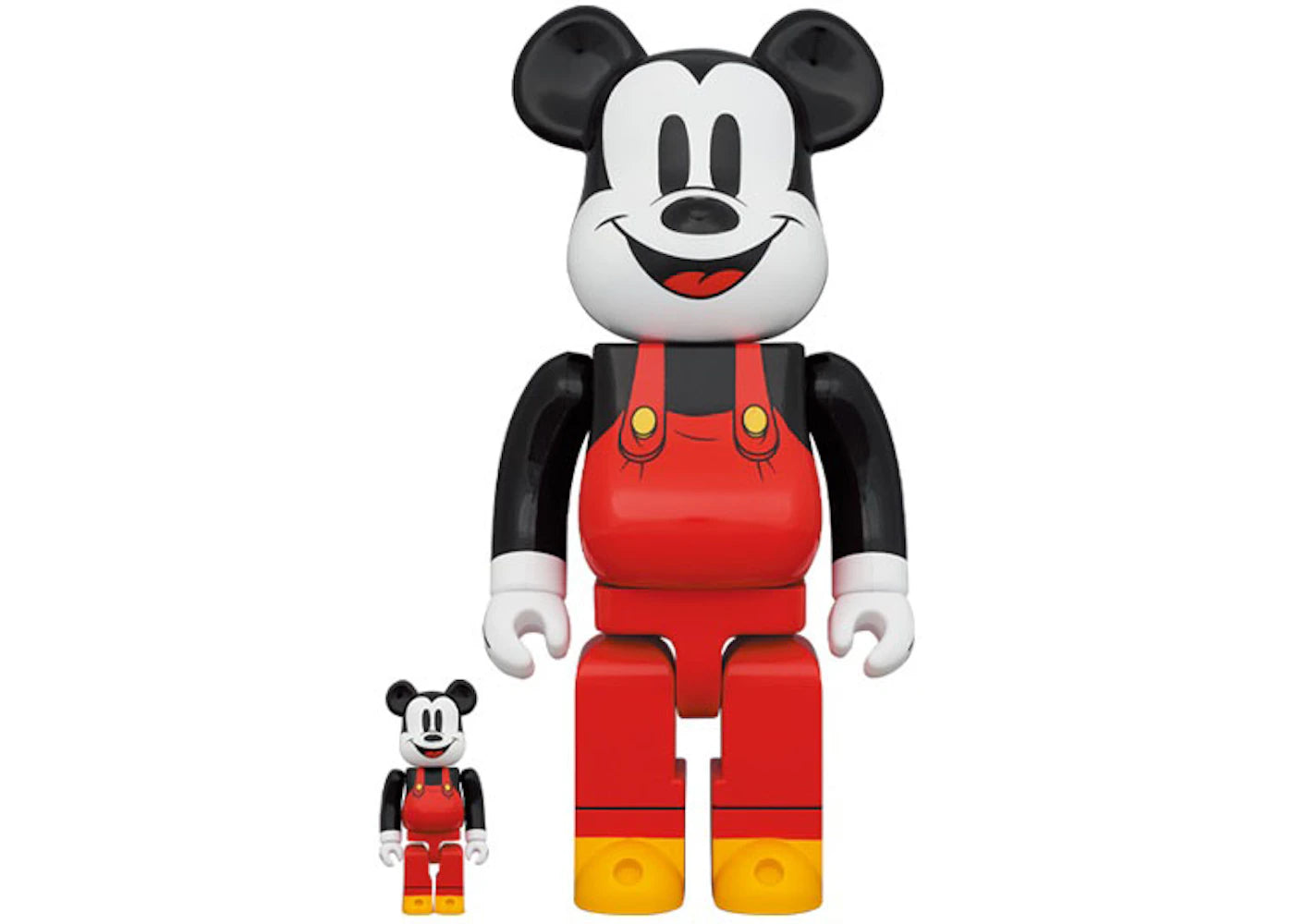 Bearbrick x Disney Mickey Mouse Boat Builders 100% & 400% Set-