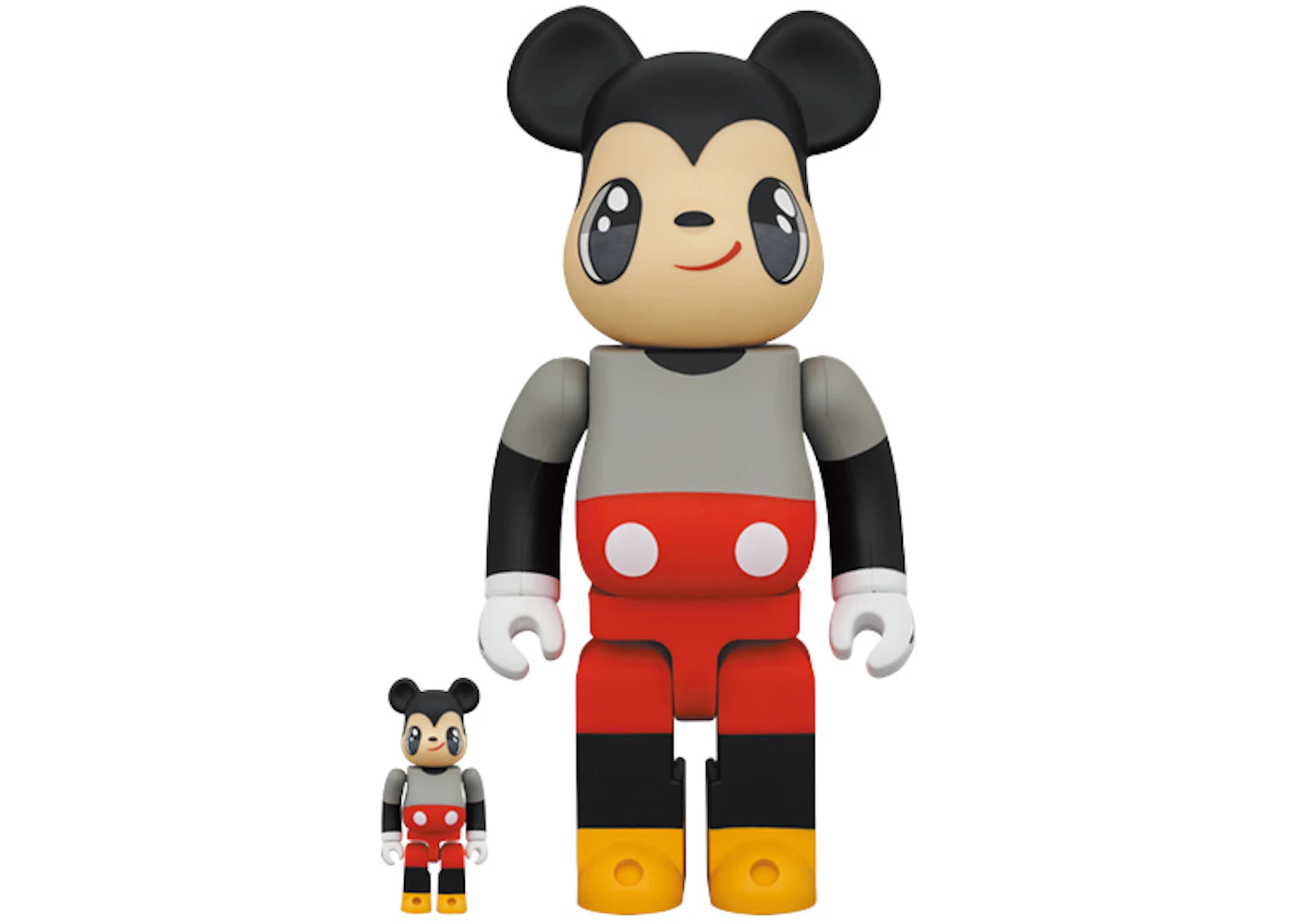Bearbrick x Disney x Javier Calleja Mickey Mouse 100% & 400% Set-