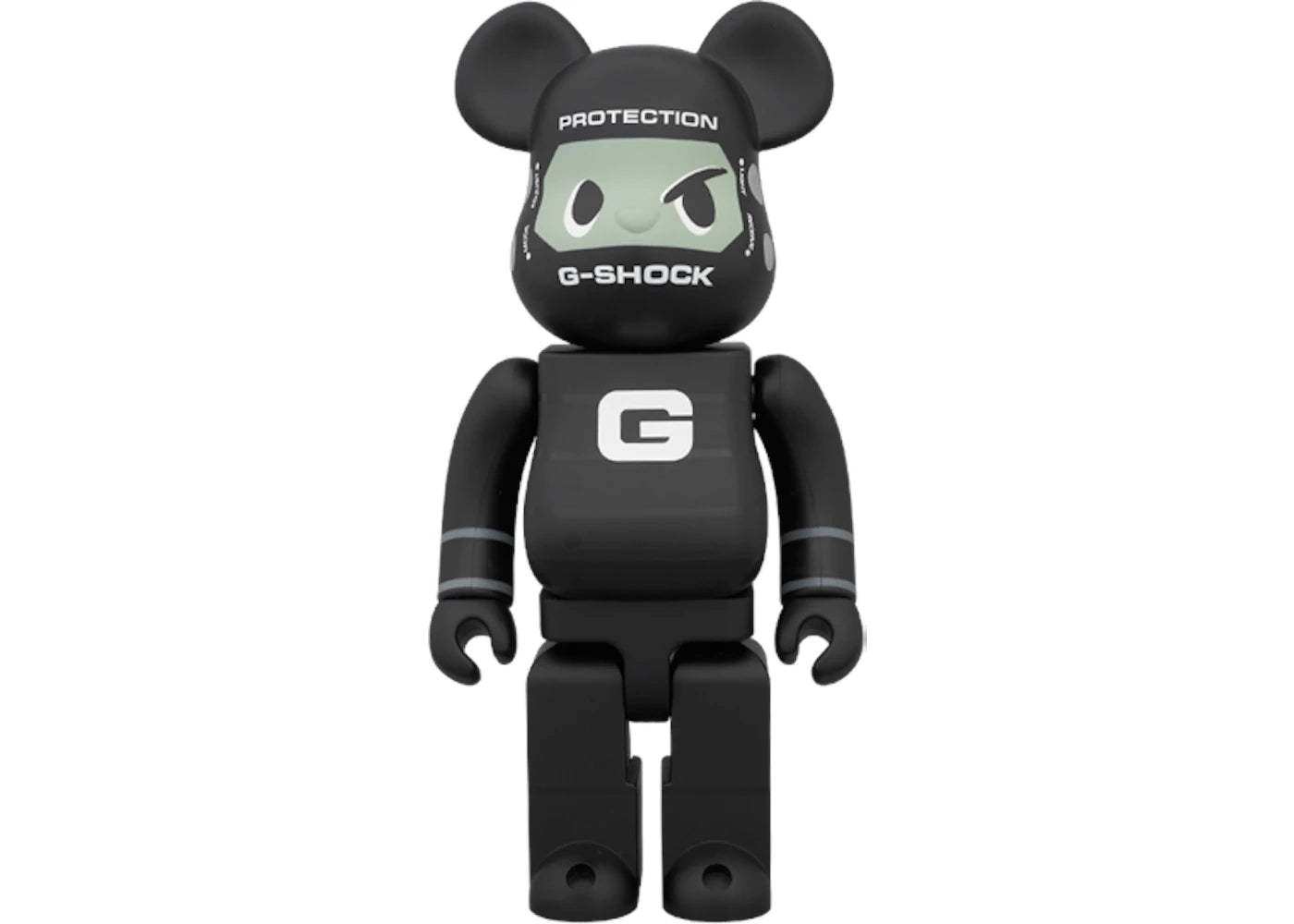 Bearbrick x G-Shock G-ShockMan 400%-Black