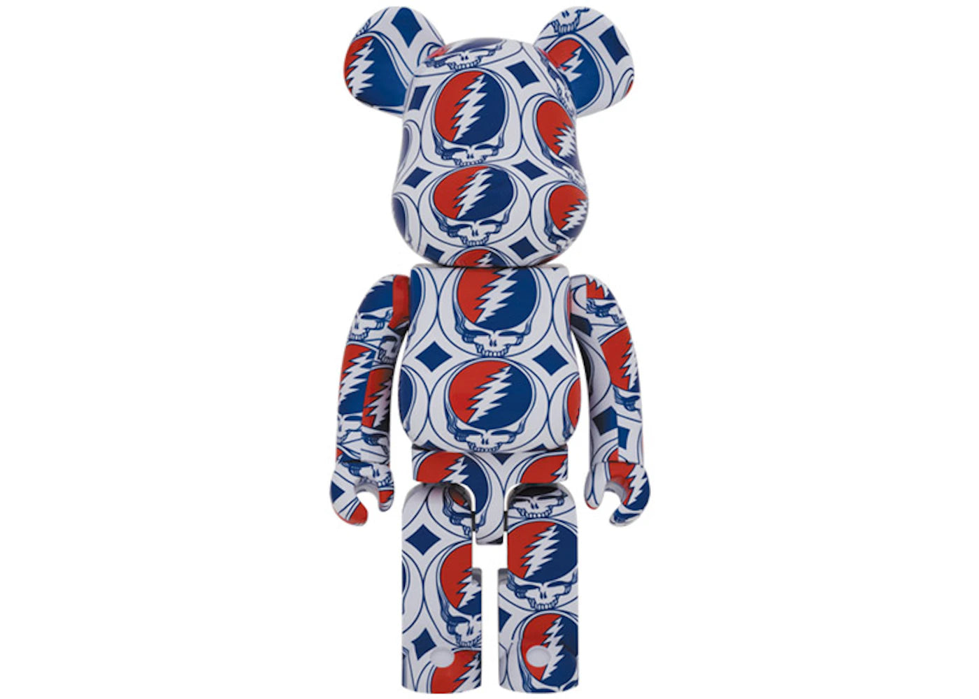Bearbrick x Grateful Dead (Steal Your Face) 1000%-