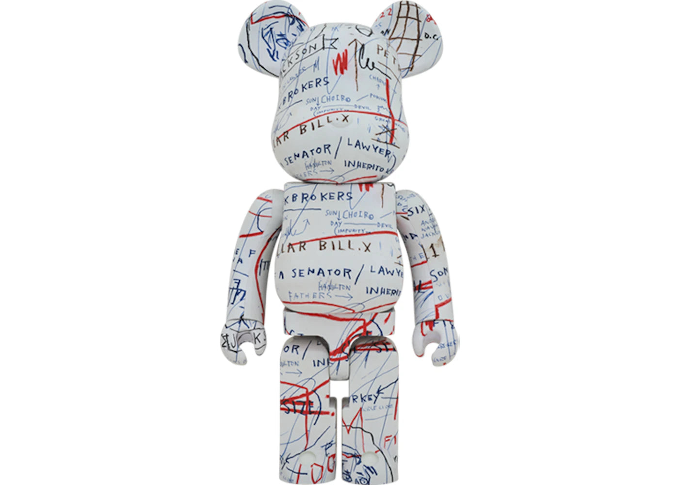 Bearbrick x Jean-Michel Basquiat #2 1000%-Multi