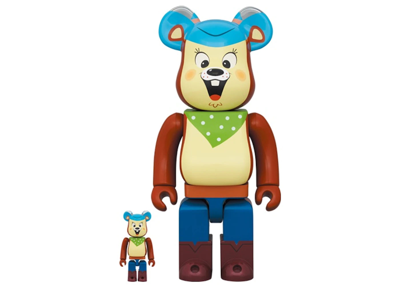 Bearbrick x Kelloggs Sugar Pon Peter 100% & 400% Set-