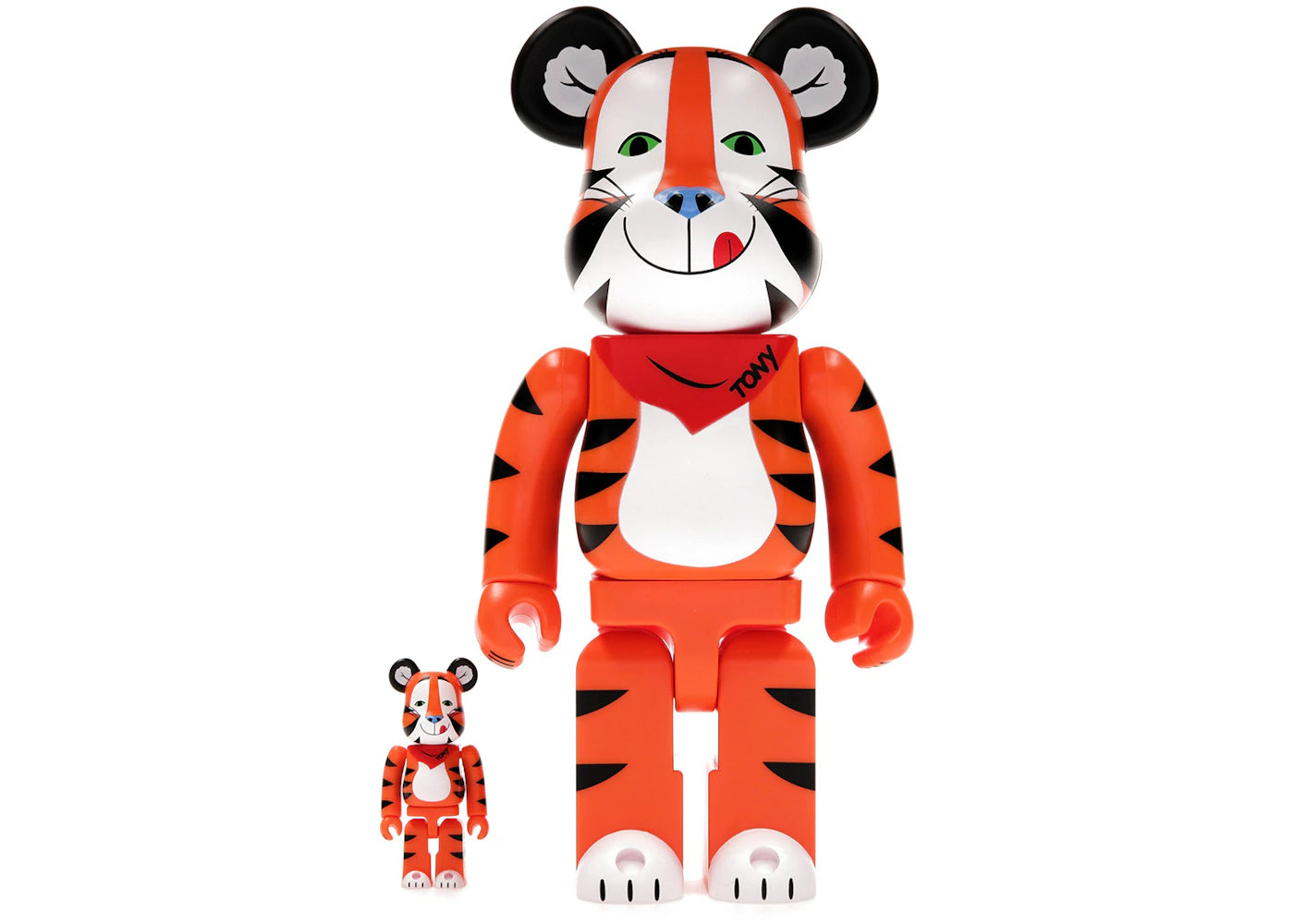 Bearbrick x Kellogg's Tony The Tiger Vintage Ver. 100% & 400% Set-