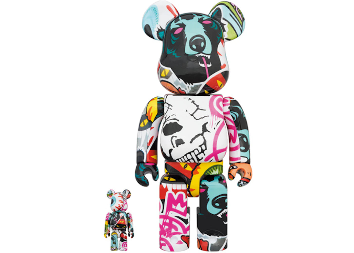 Bearbrick x MISHKA 2020 100% & 400% Set-