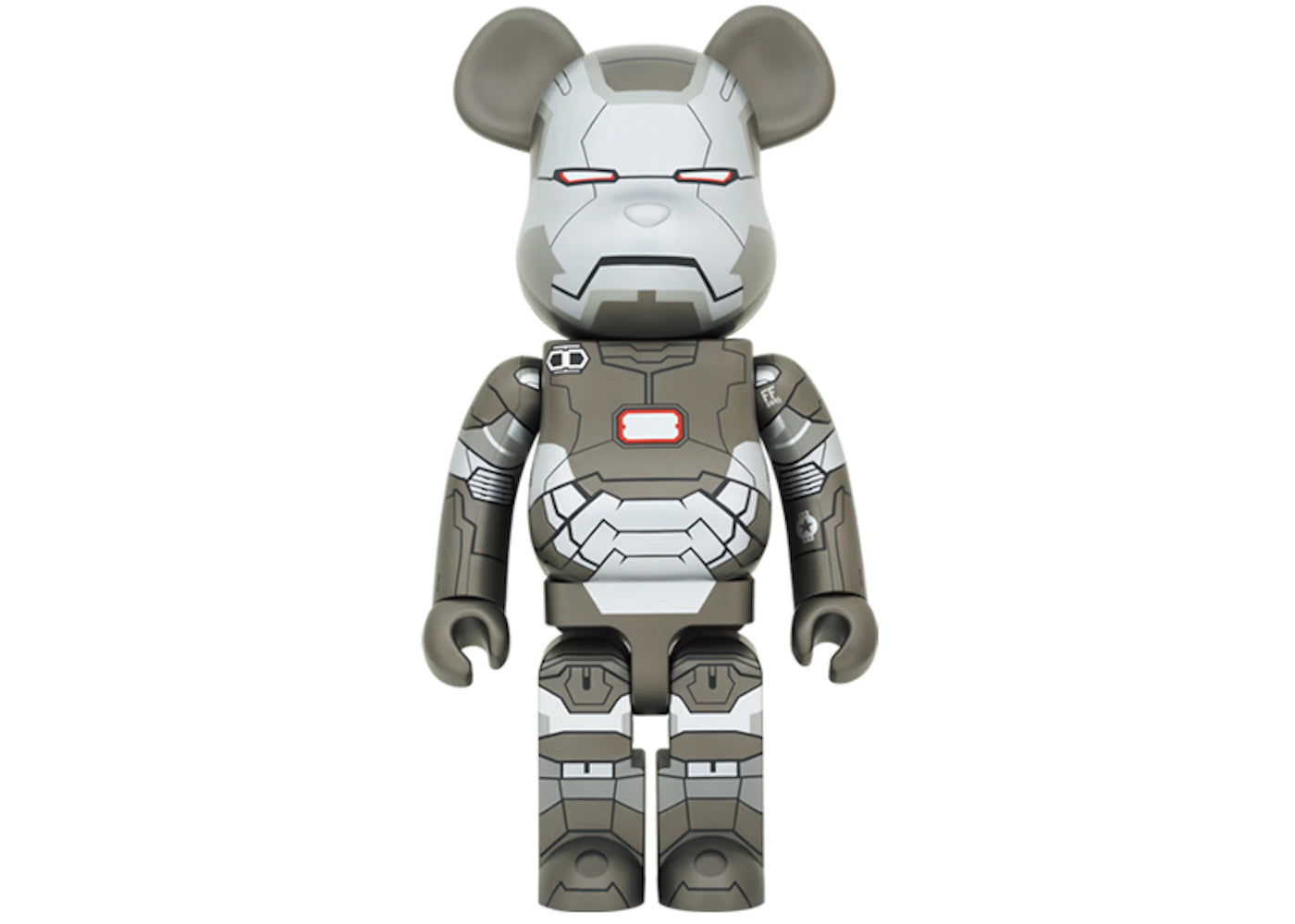 Bearbrick x Marvel Iron Man 3 (War Machine) 1000%-