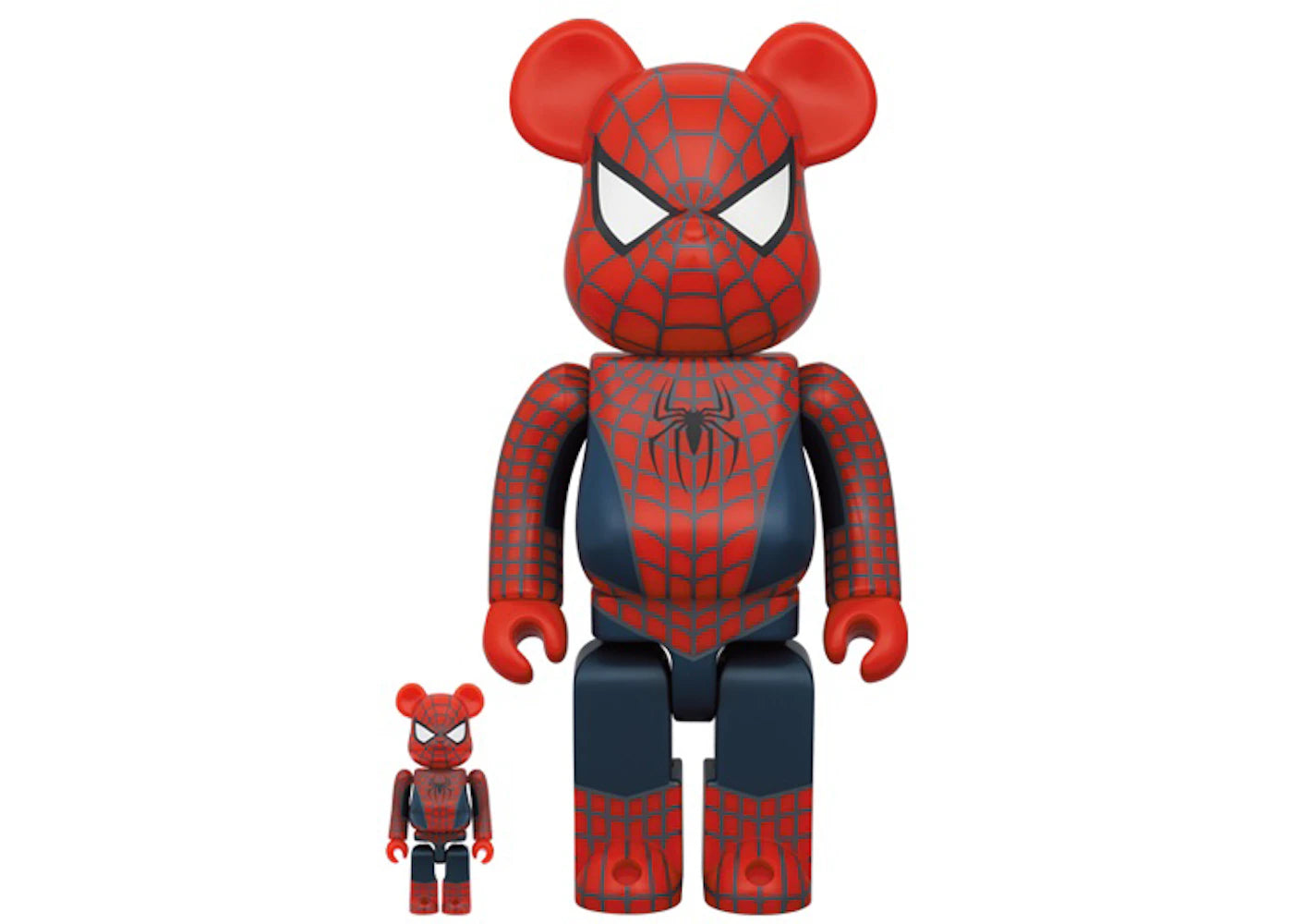 Bearbrick x Marvel Spider-Man No Way Home Friendly Neighborhood Spider-Man 100% & 400% Set-