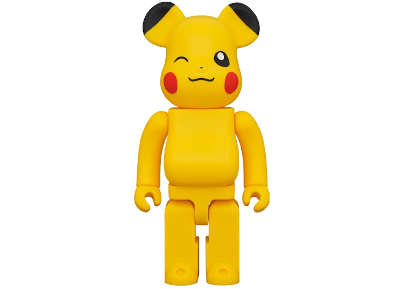 Bearbrick x Pokémon Pikachu Female Ver. 400%-Yellow