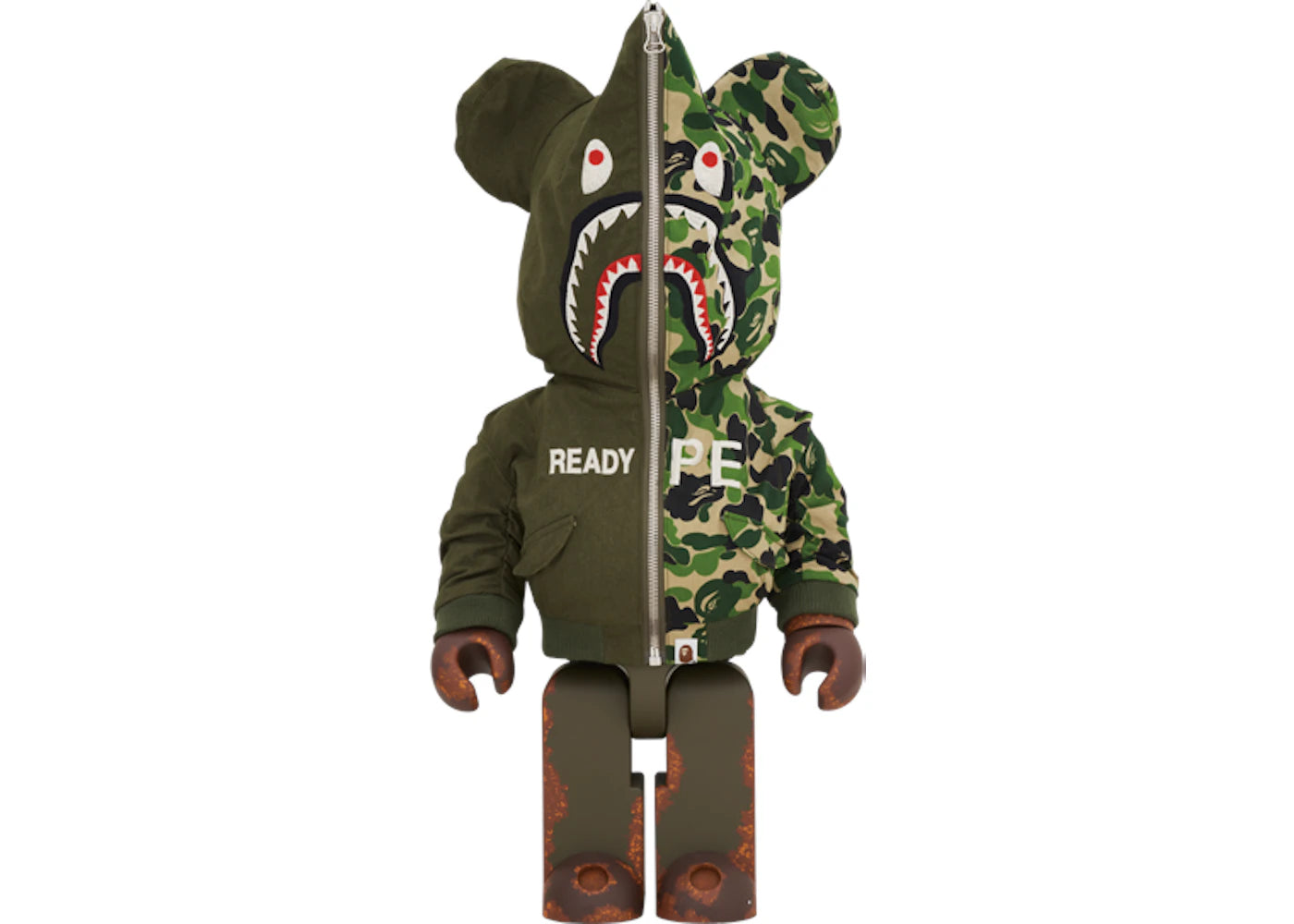 Bearbrick x Readymade x A Bathing Ape 1000%-Multi