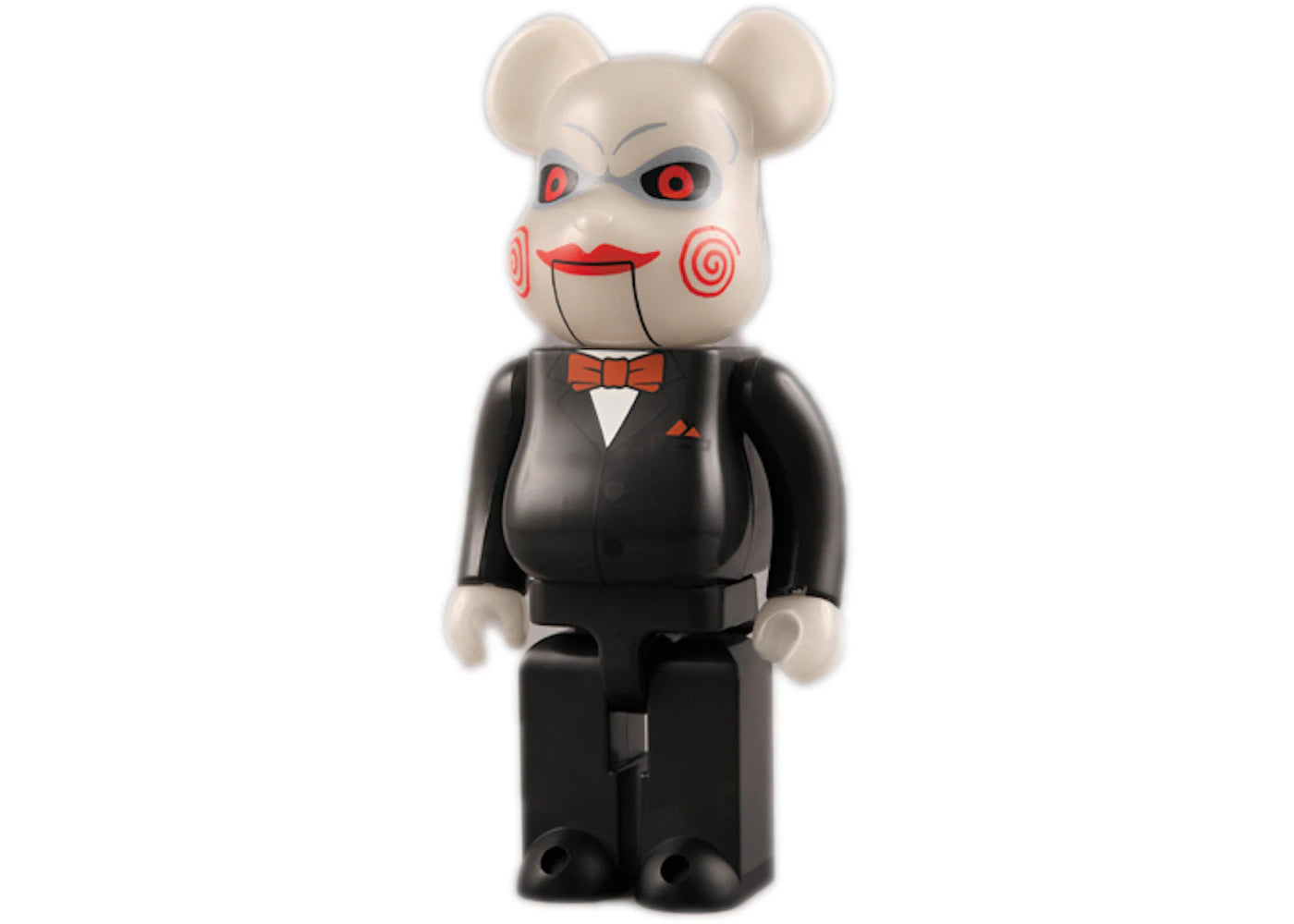 Bearbrick x SAW Doll Glow In The Dark Version 400%-Black
