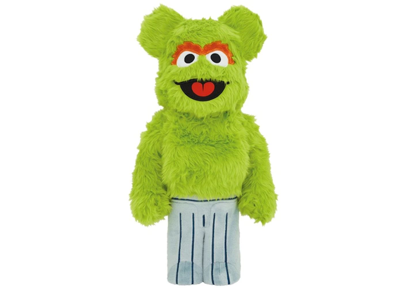Bearbrick x Sesame Street Oscar the Grouch Costume Ver. 1000%-