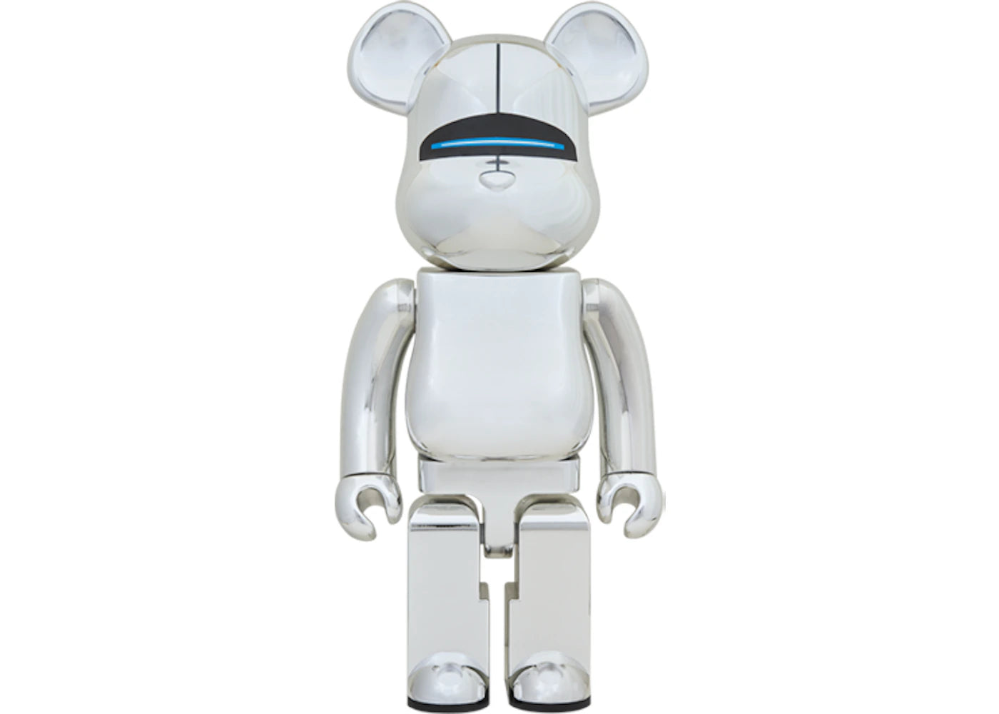 Bearbrick x Sorayama Sexy Robot 1000%-Silver