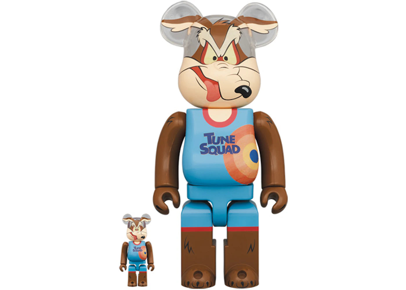 Bearbrick x Space Jam: A New Legacy Wile E. Coyote 100% & 400% Set-
