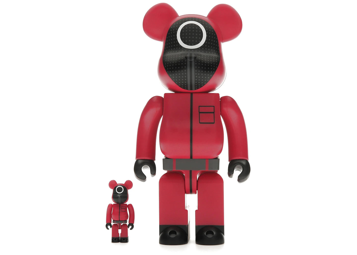 Bearbrick x Squid Game Guard (Circle) 100% & 400% Set-